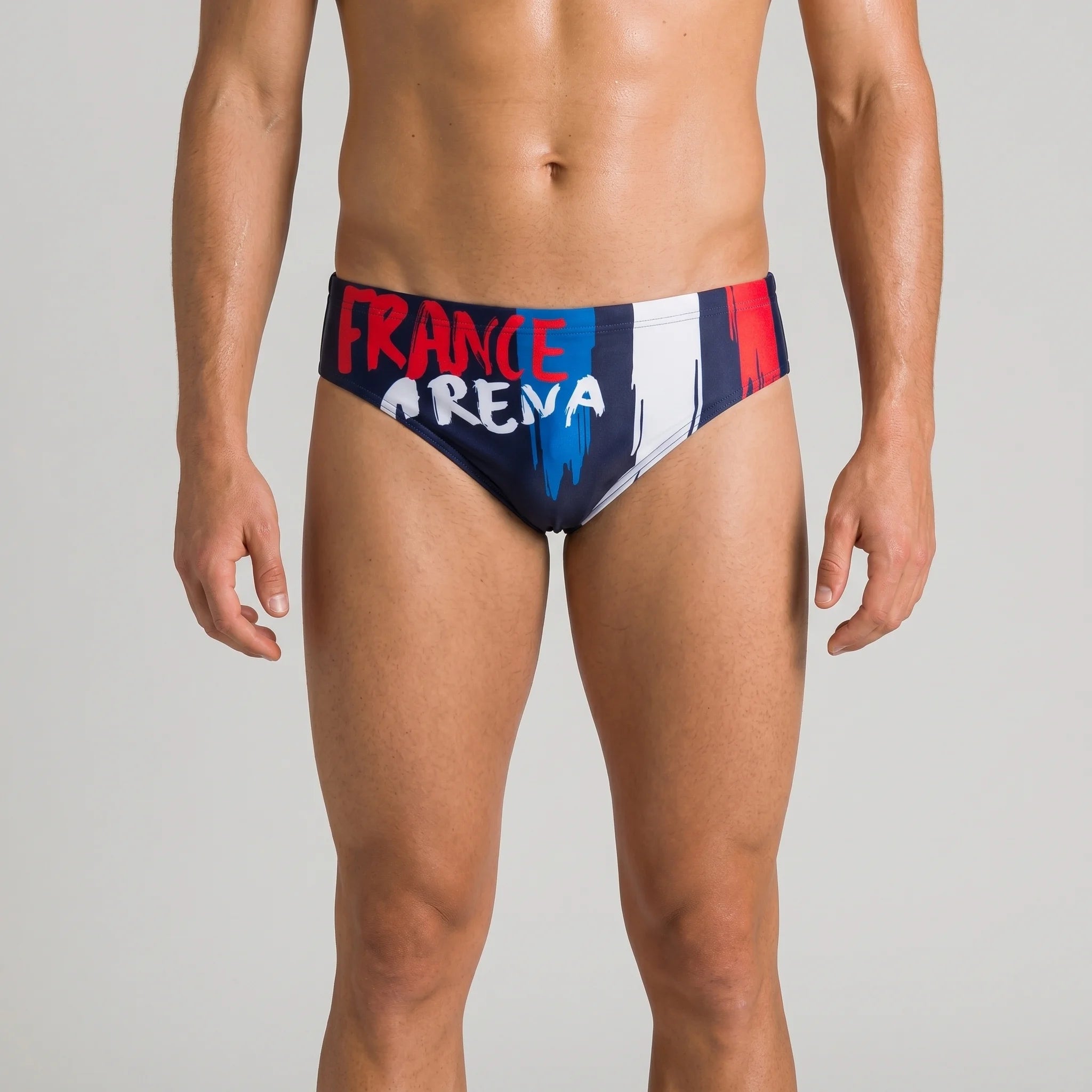 Arena Men Training Swim Briefs Country Flags 5.5cm