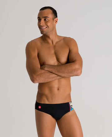 Arena Men Training Swim Briefs Crazy Kokeshi 5.5cm