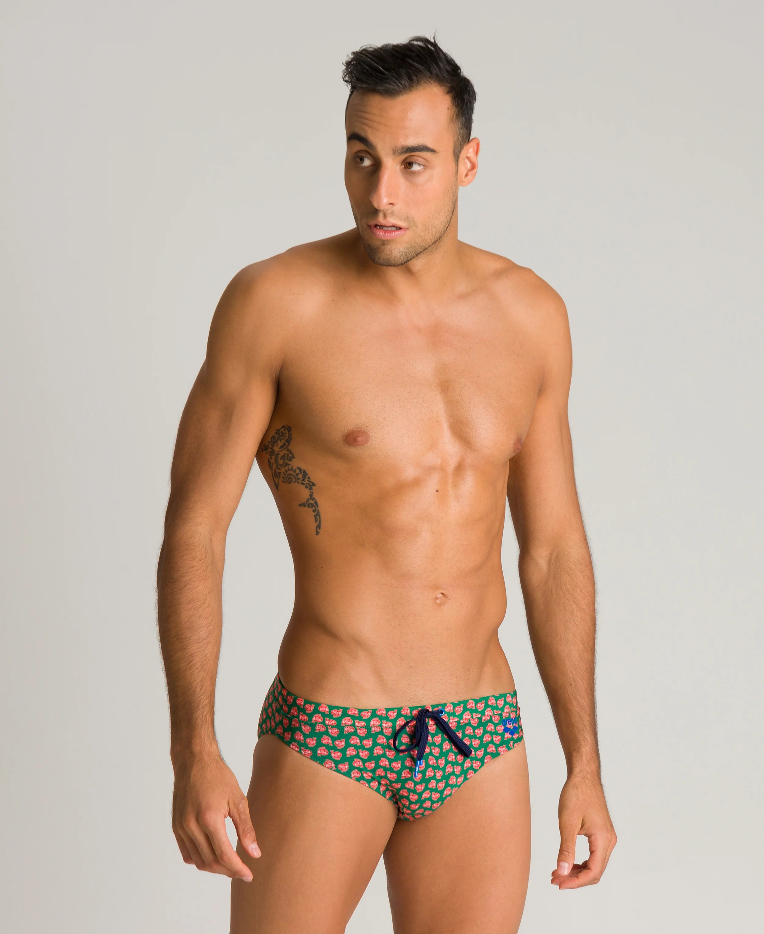 Arena Men Training Swim Briefs Crazy Yoshi 5.5cm