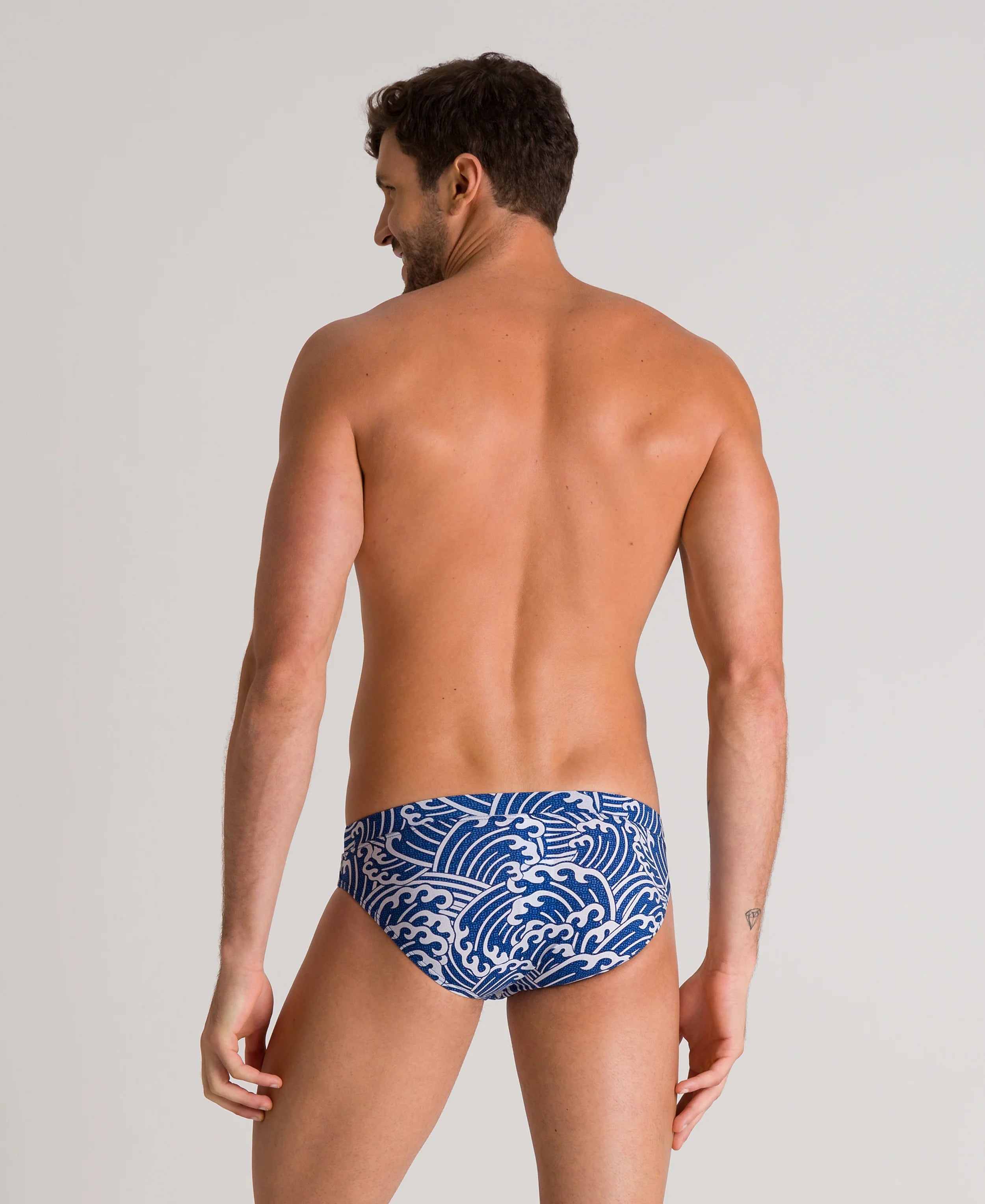 Arena Men Training Swim Briefs Crazy Yoshi 5.5cm