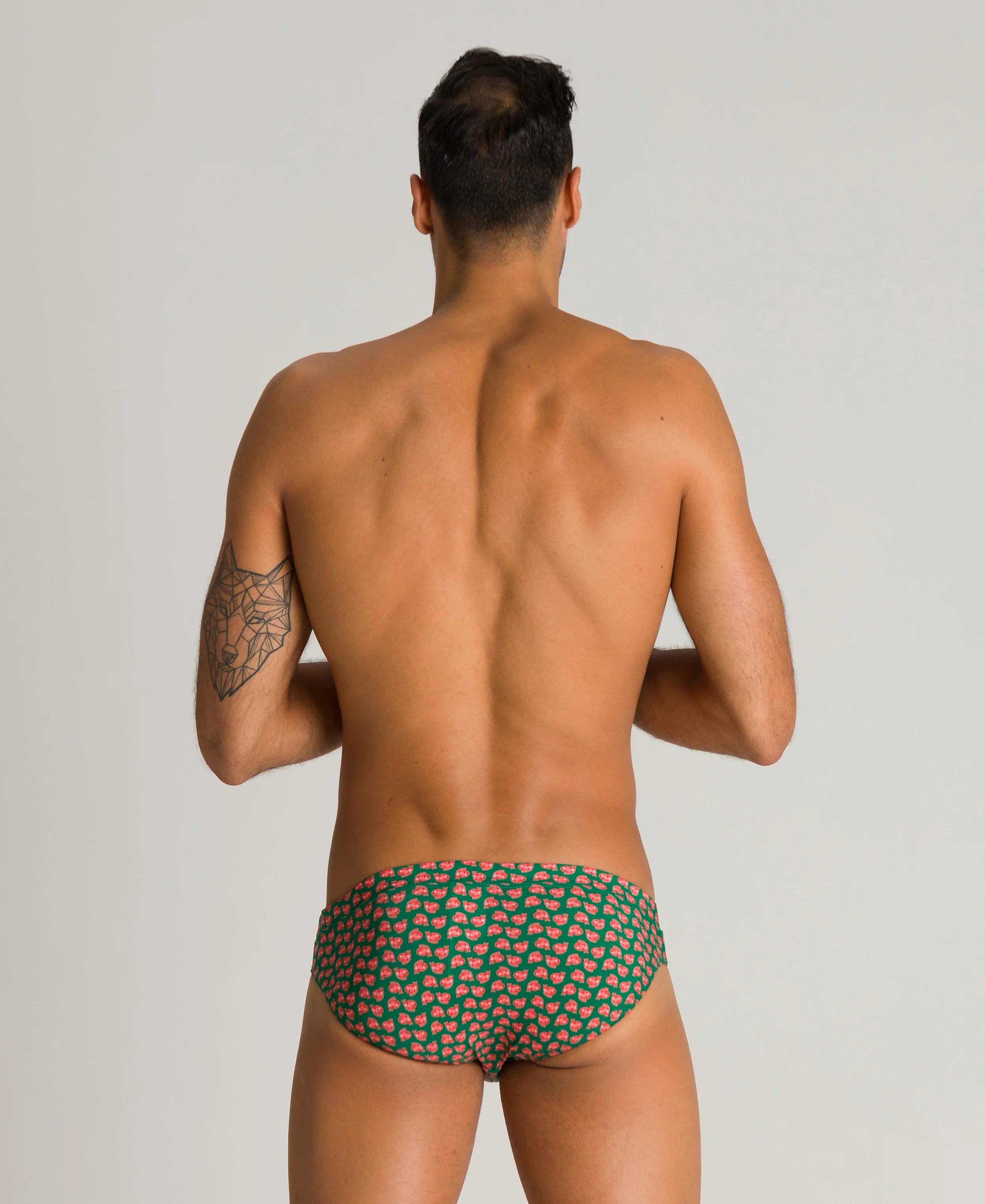 Arena Men Training Swim Briefs Crazy Yoshi 5.5cm
