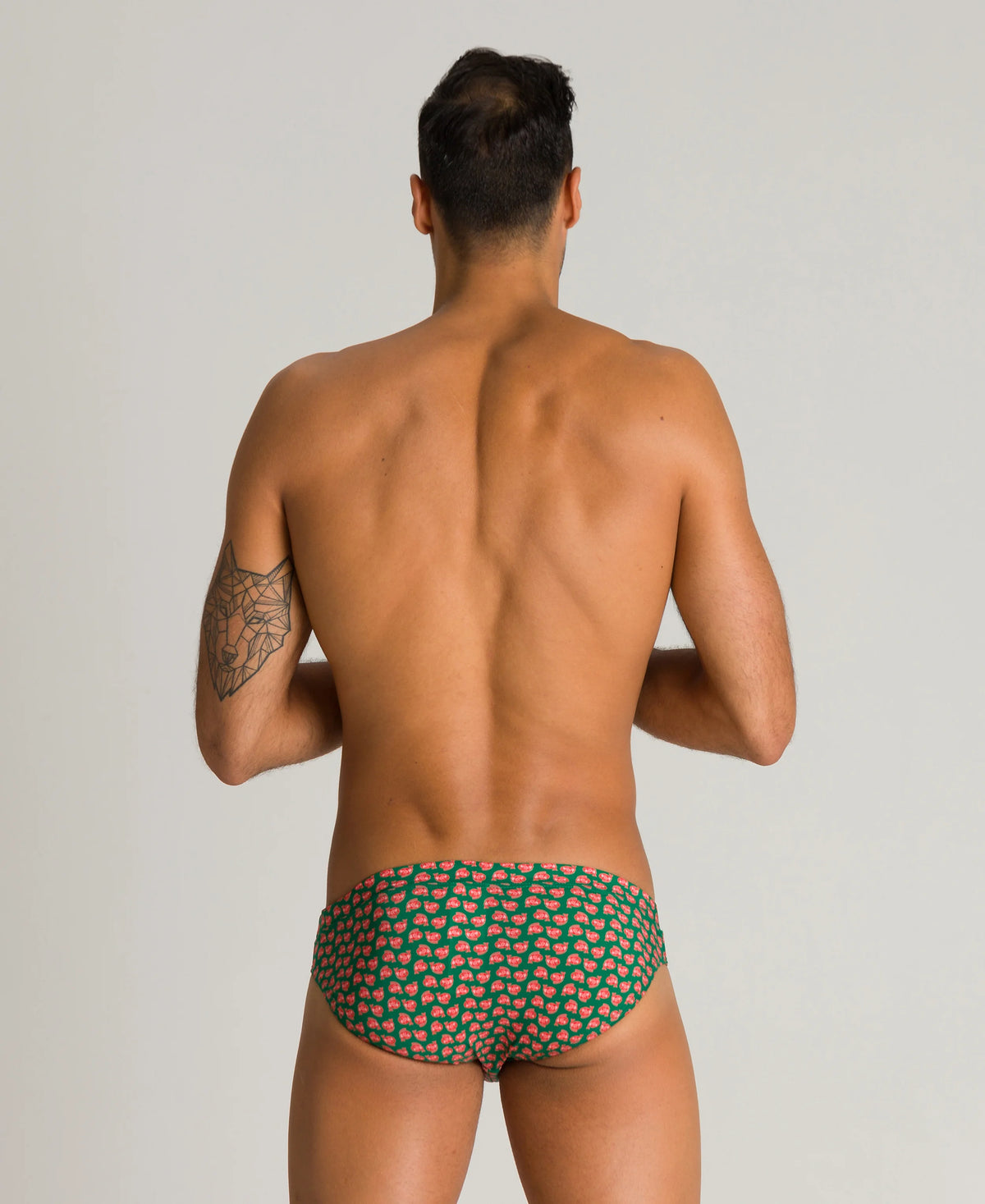 Arena Men Training Swim Briefs Crazy Yoshi 5.5cm