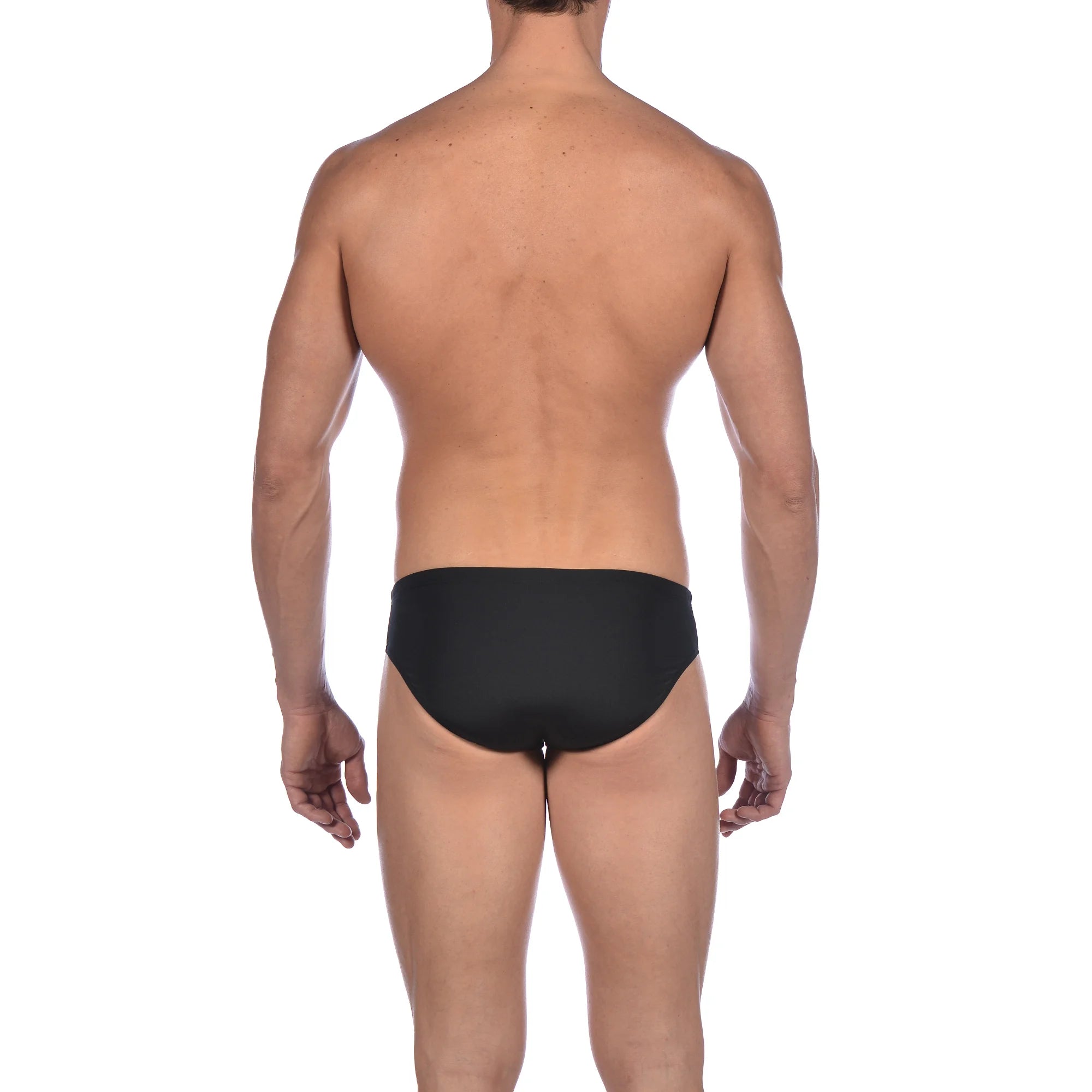 Arena Men Training Swim Briefs Diagonal Stripe 7cm