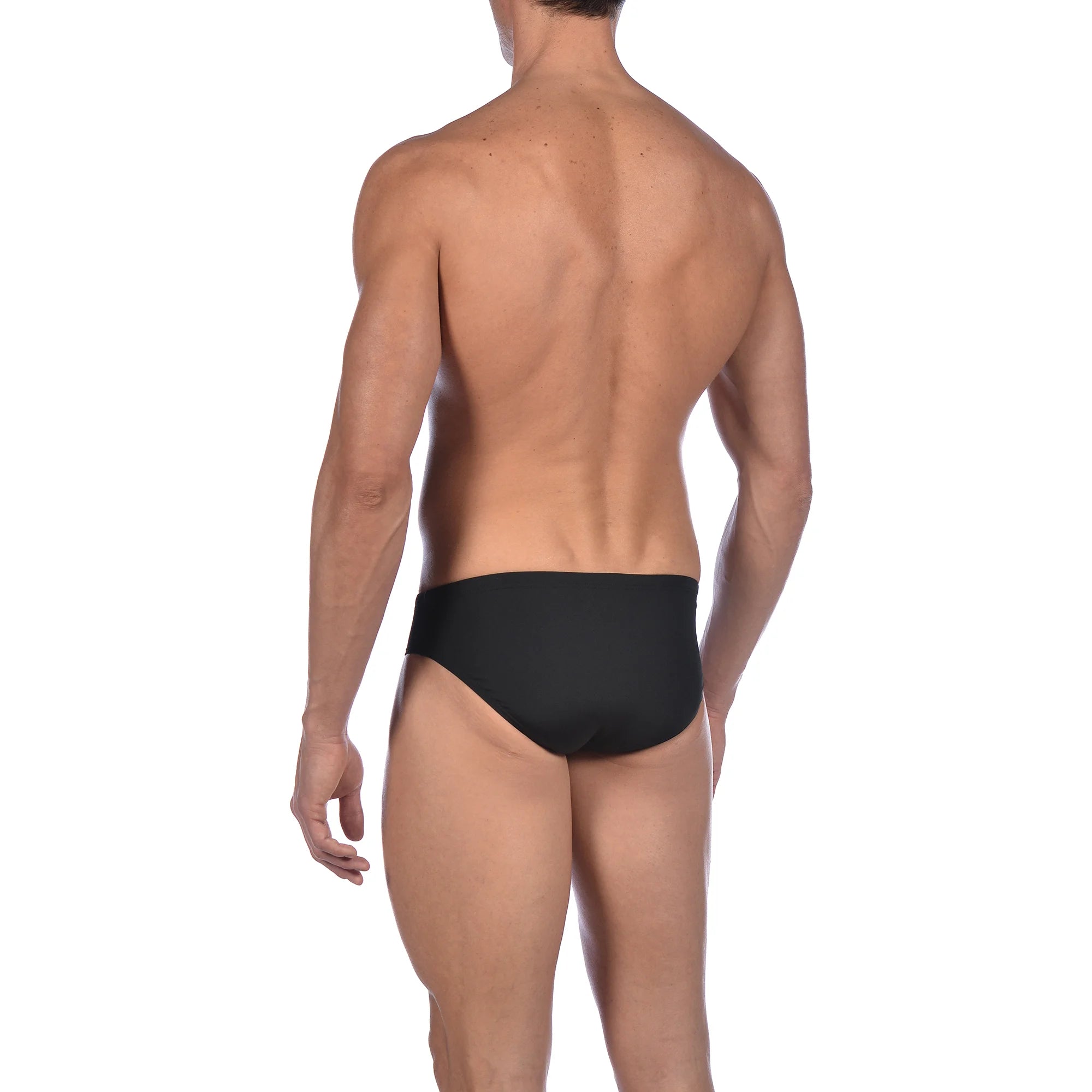 Arena Men Training Swim Briefs Diagonal Stripe 7cm