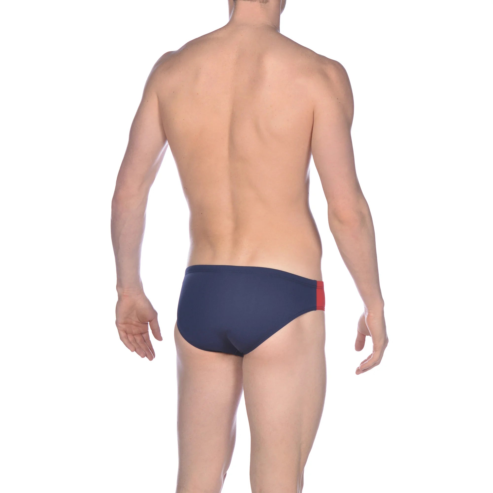 Arena Men Training Swim Briefs Diagonal Stripe 7cm