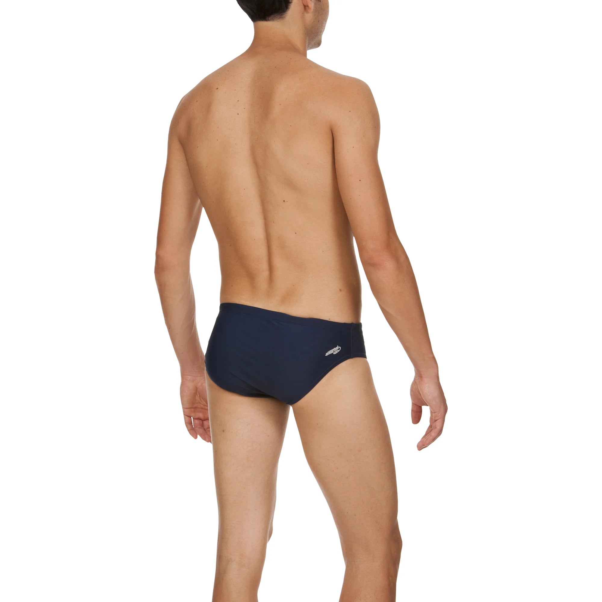 Arena Men Training Swim Briefs Flake Navy Agata Violet 7cm
