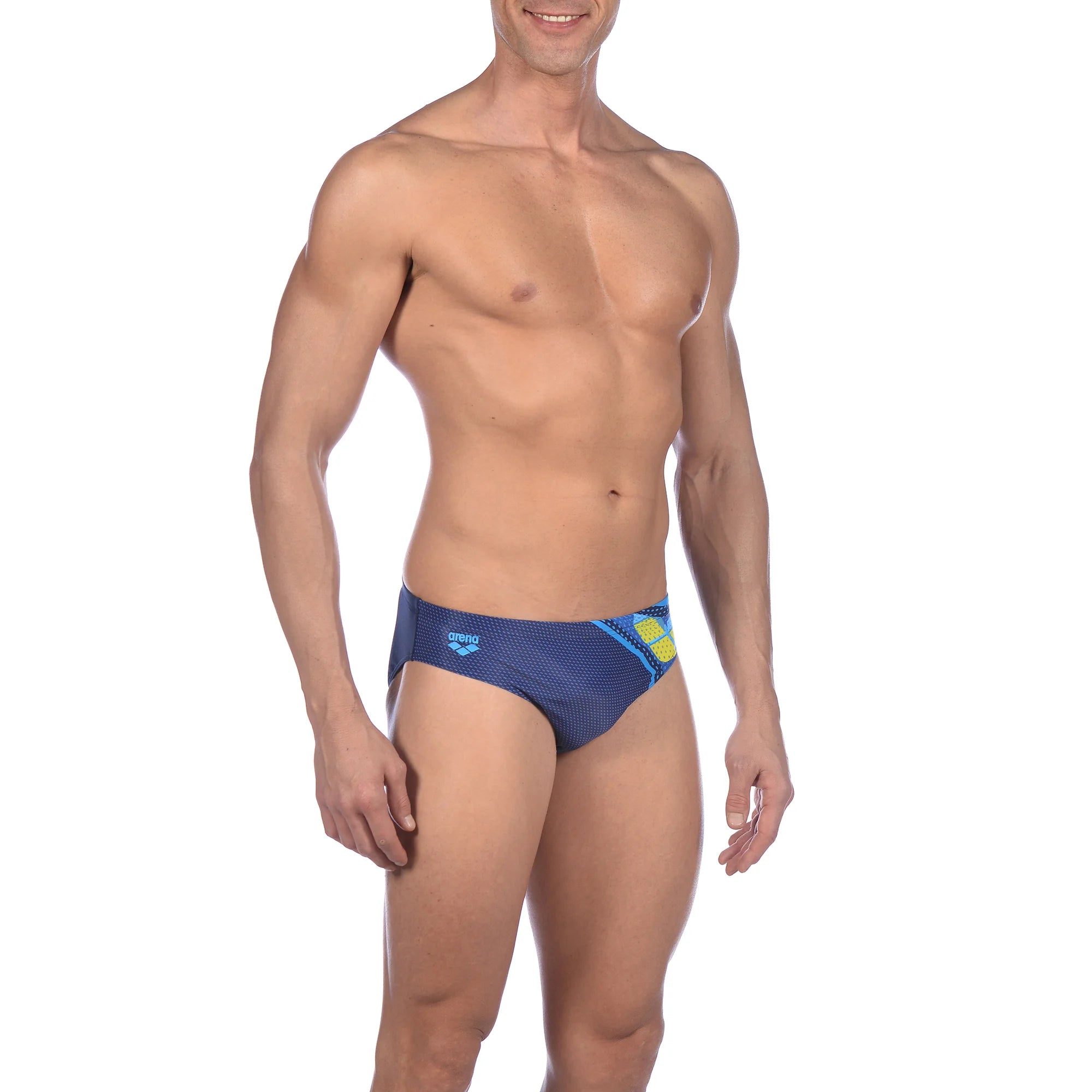 Arena Men Training Swim Briefs Galactic 7cm