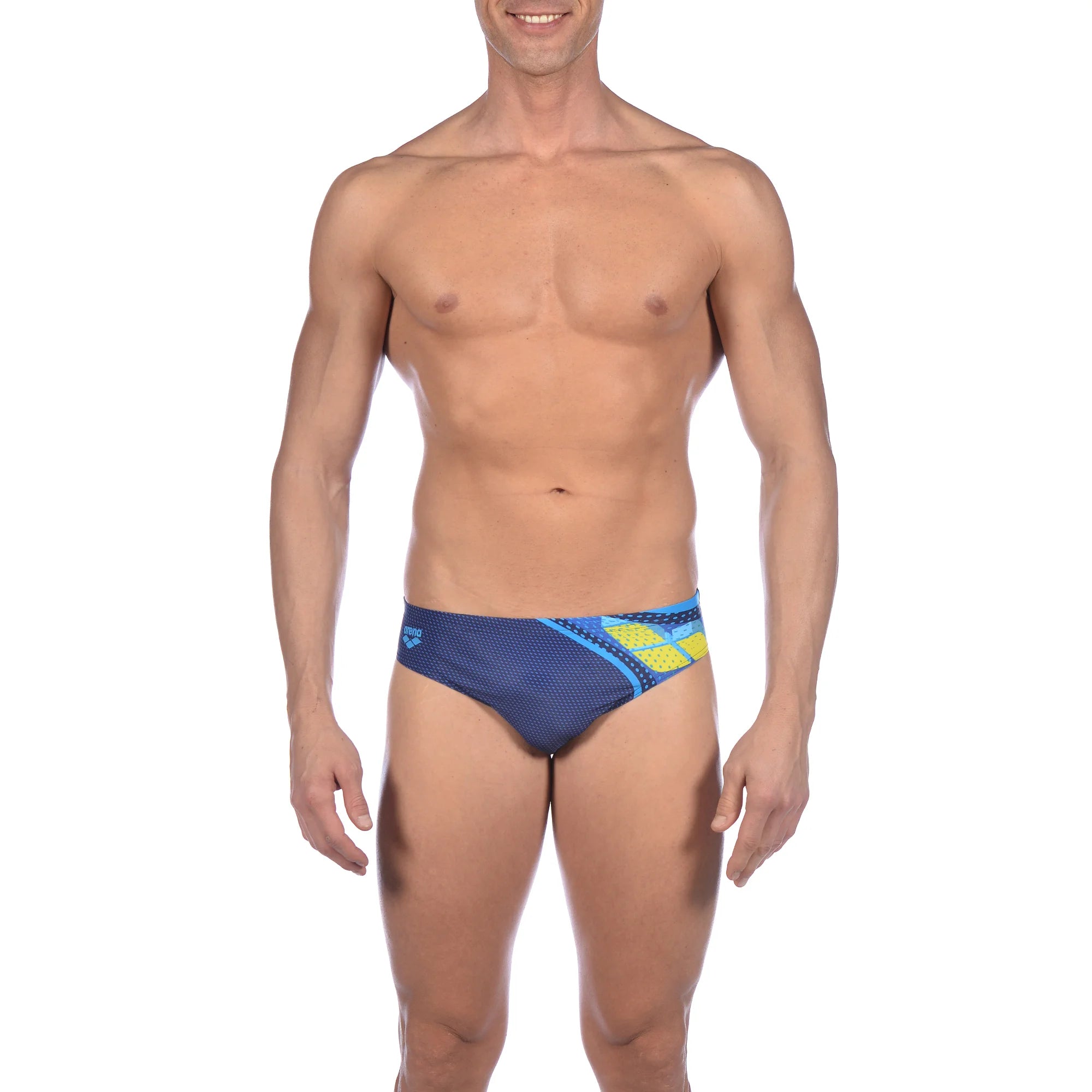 Arena Men Training Swim Briefs Galactic 7cm