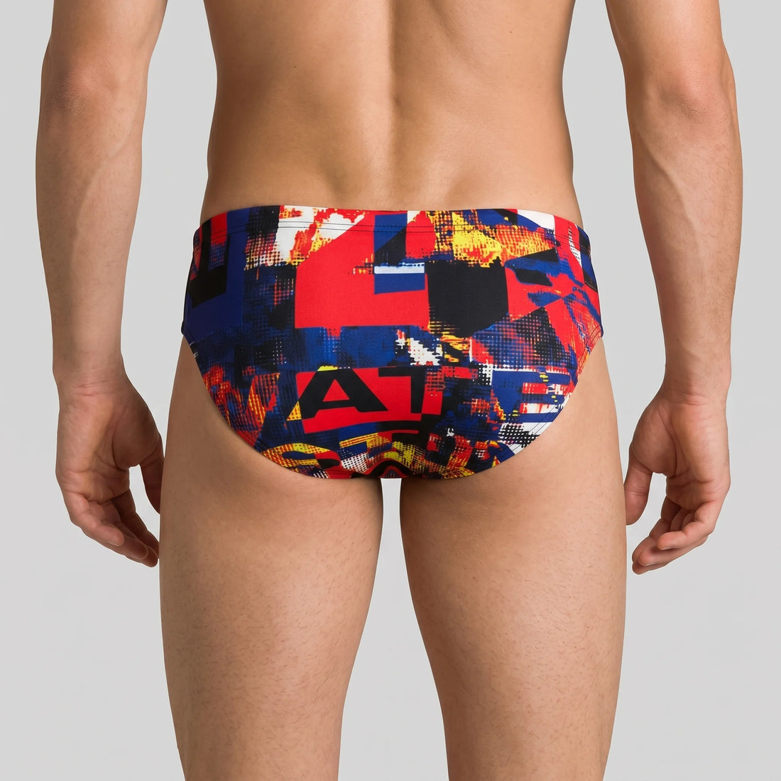 Arena Men Training Swimwear Brief Instinct Black Length 5.5cm Last Piece