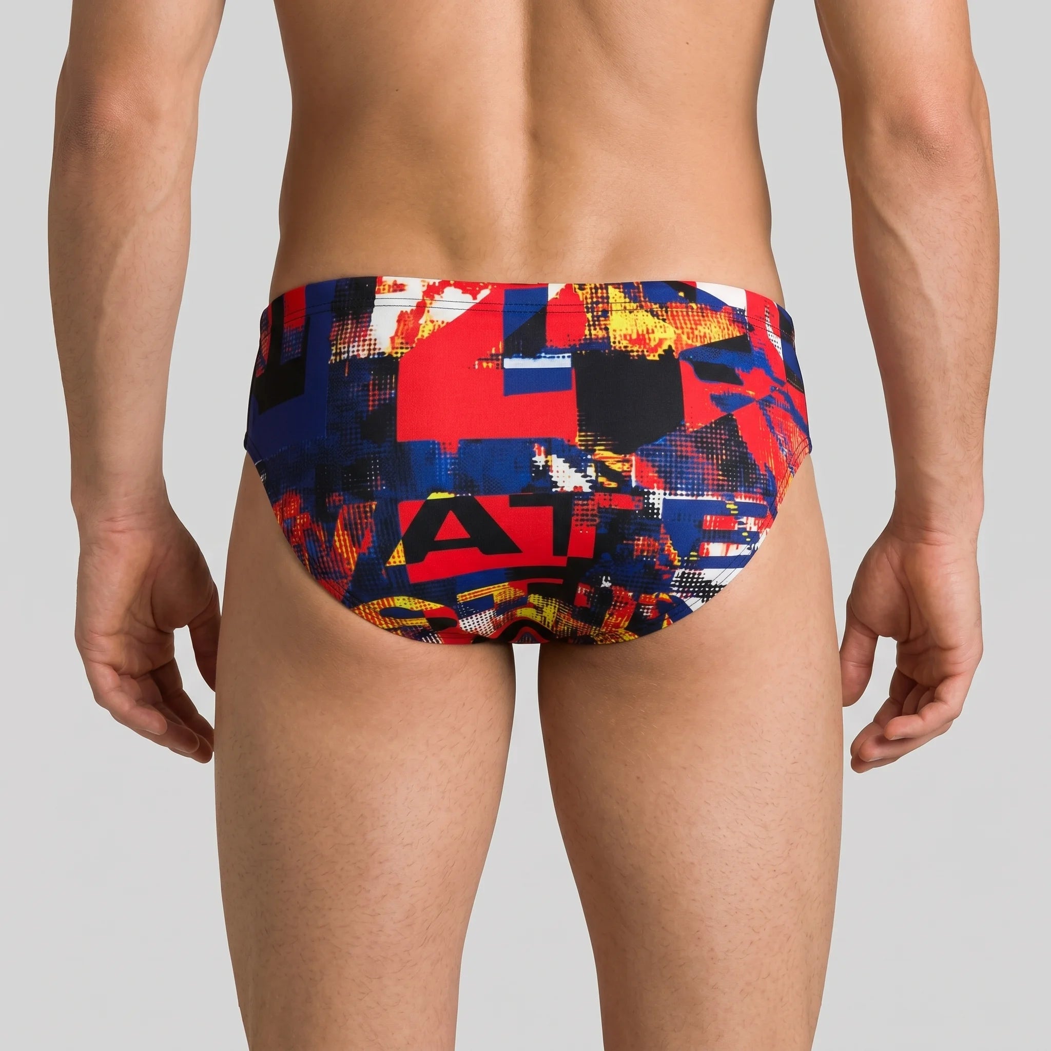 Arena Men Training Swim Briefs Instinct Black 5.5cm