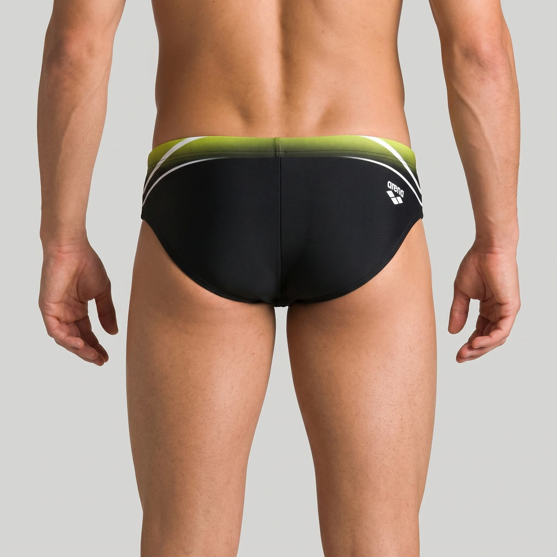 Arena Men Training Swimwear Brief Logo One Placed Print Length 5.5cm Last Piece