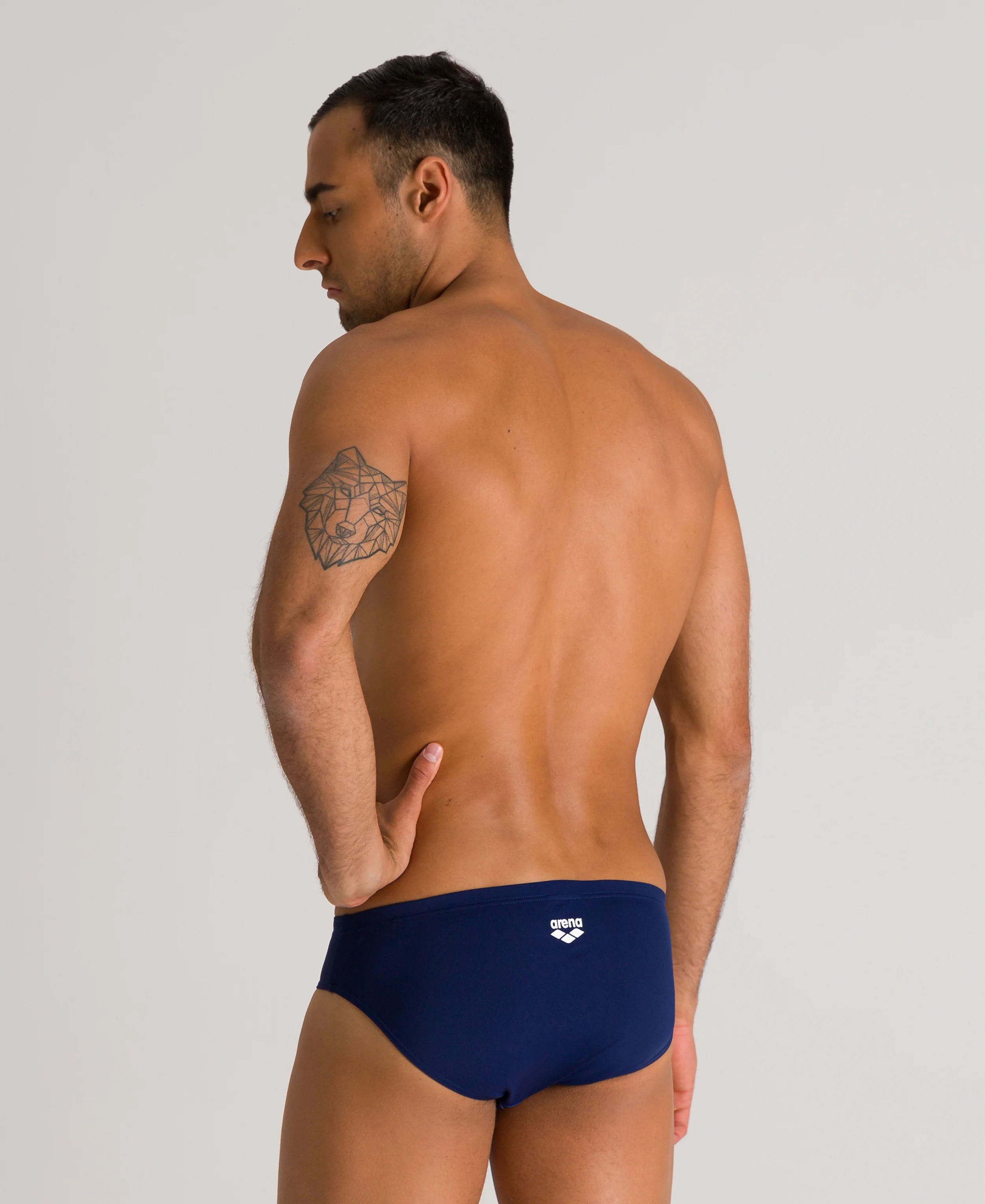 Arena Men Training Swim Briefs Optical Waves 5.5cm