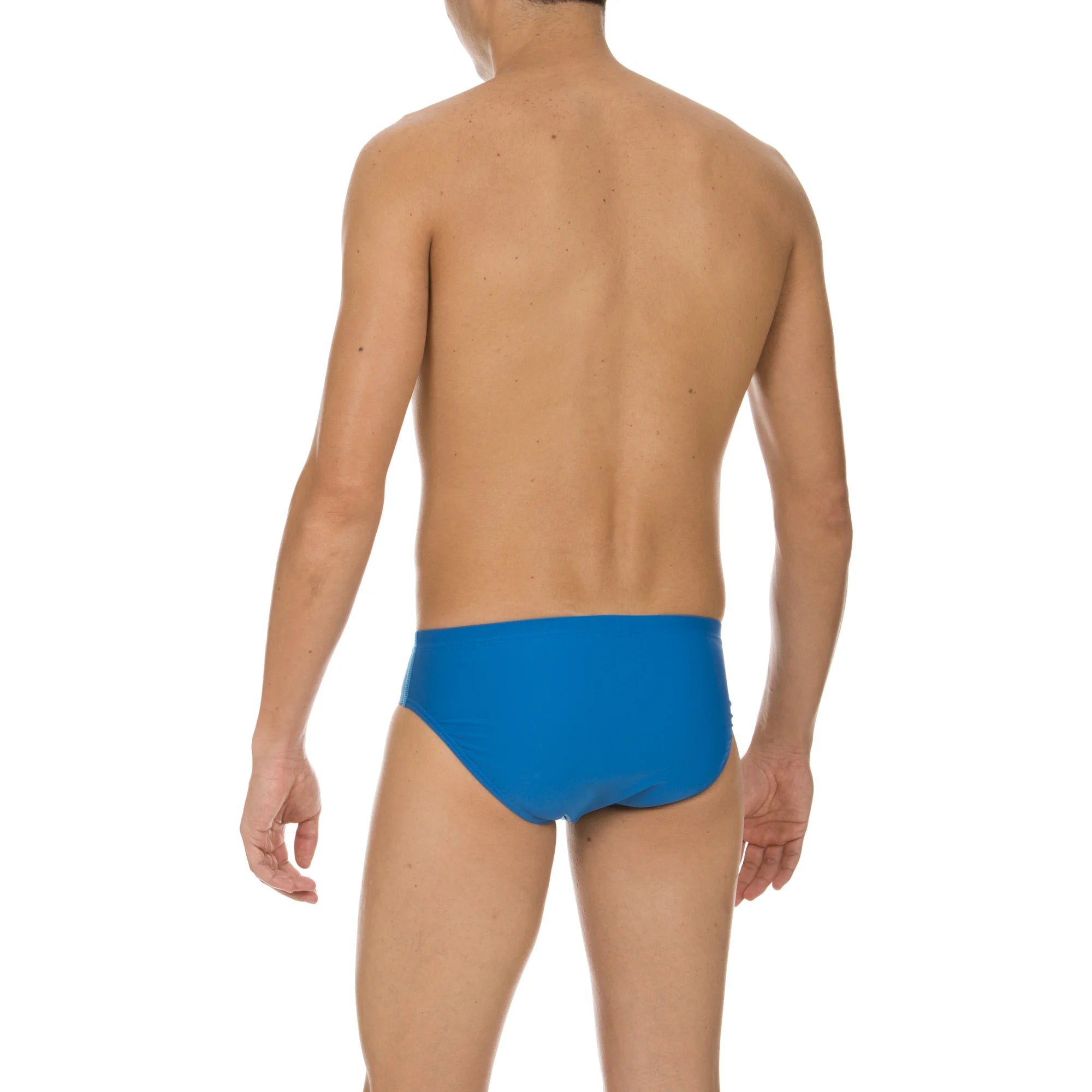 Arena Men Training Swim Briefs Pacer Deep Sea Soft Green Turquoise 7cm