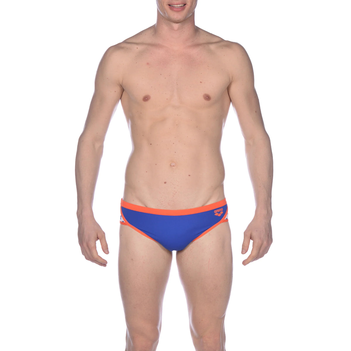 Arena Men Training Swim Briefs Team Stripe 7cm