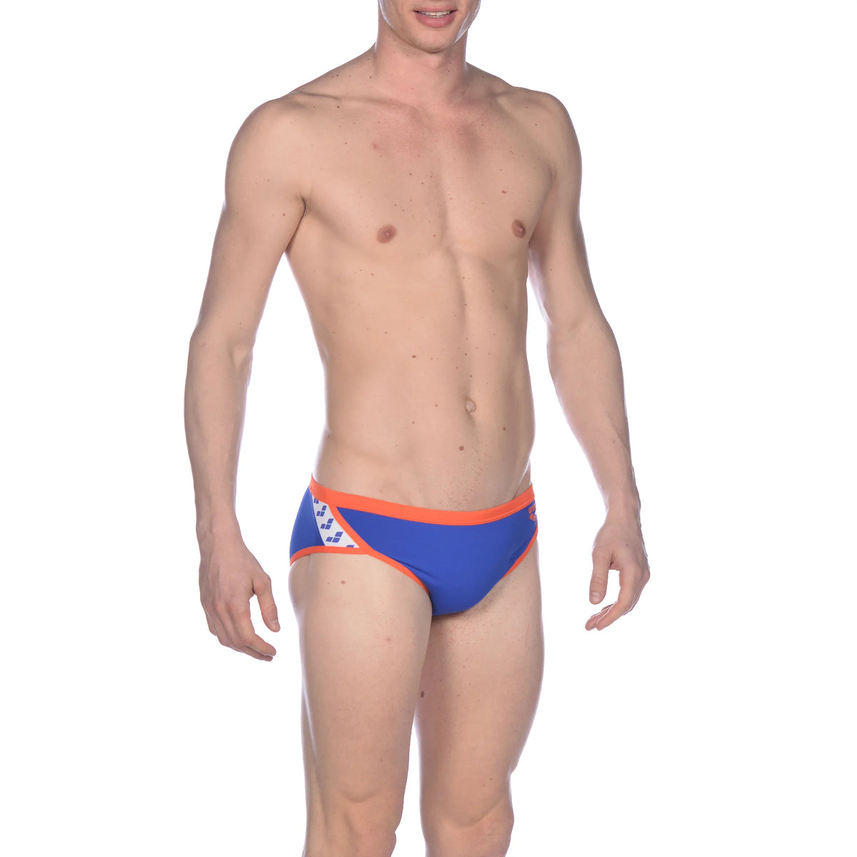 Arena Men Training Swim Briefs Team Stripe 7cm