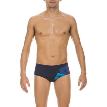 Arena Men Training Swim Briefs Vacanze Romane Navy Multi 12cm