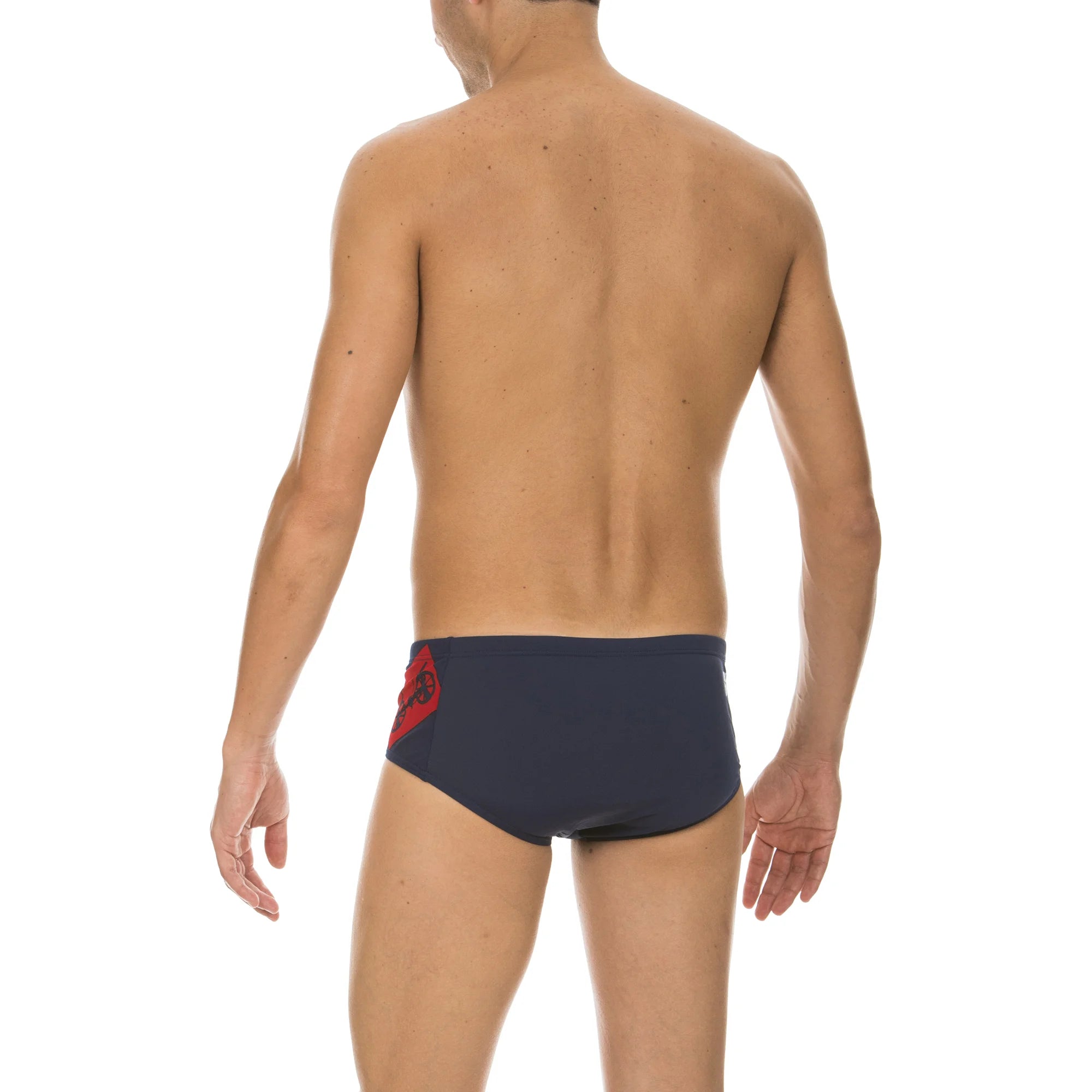 Arena Men Training Swim Briefs Vacanze Romane Navy Multi 12cm