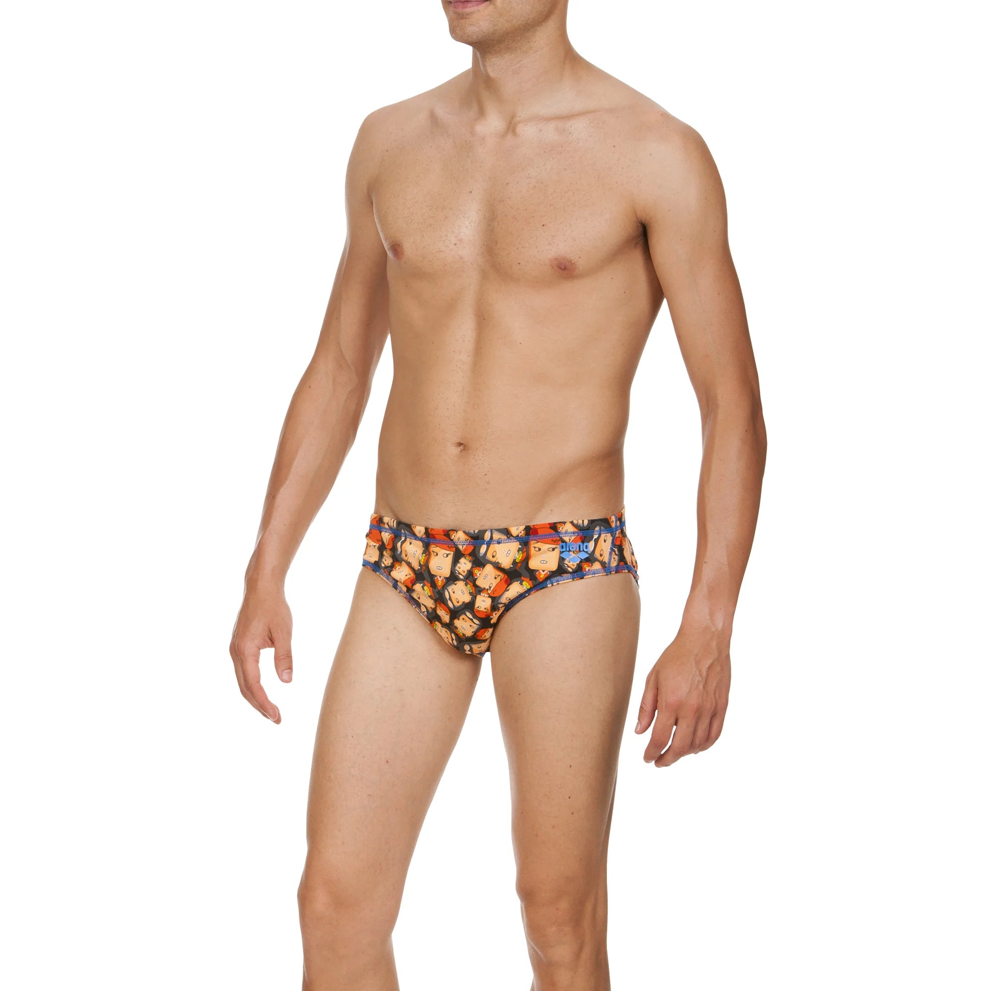 Arena Men Training Swim Briefs Victory Water Polo 5.5cm