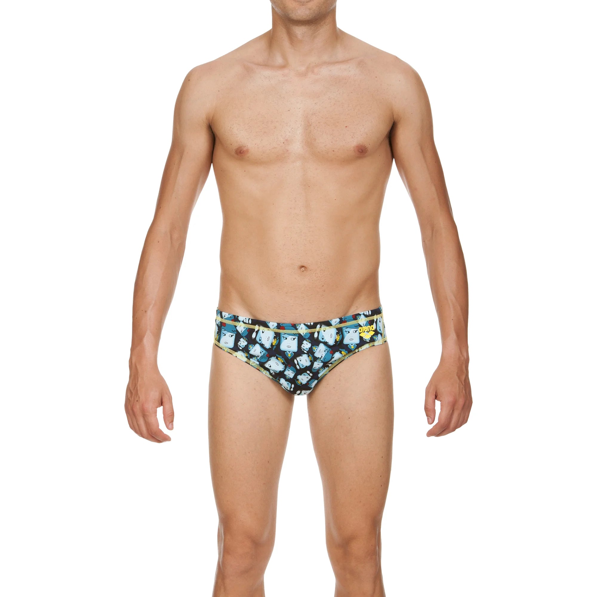 Arena Men Training Swim Briefs Victory Water Polo 5.5cm
