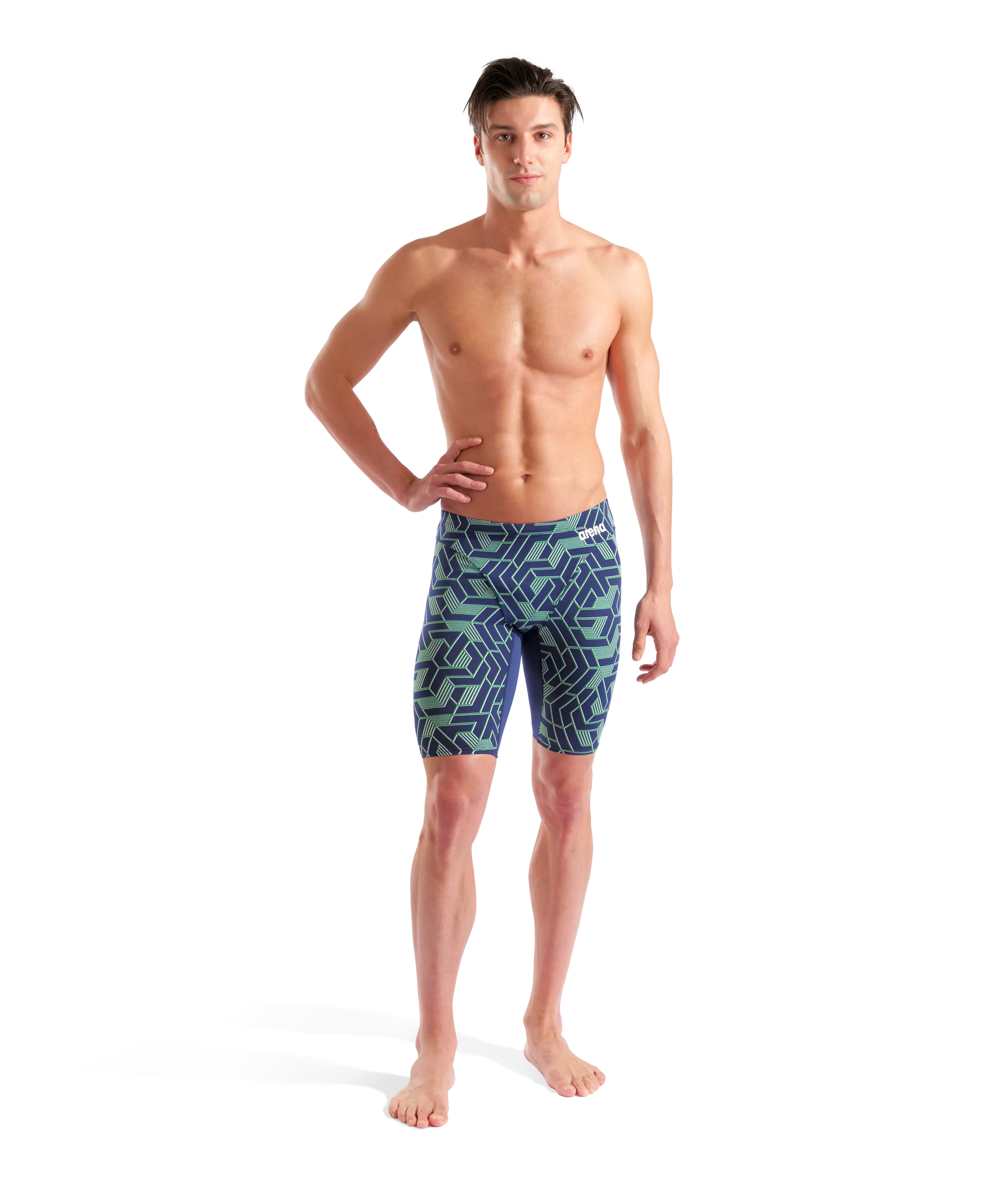 Arena Men Training Swim Jammers Escape