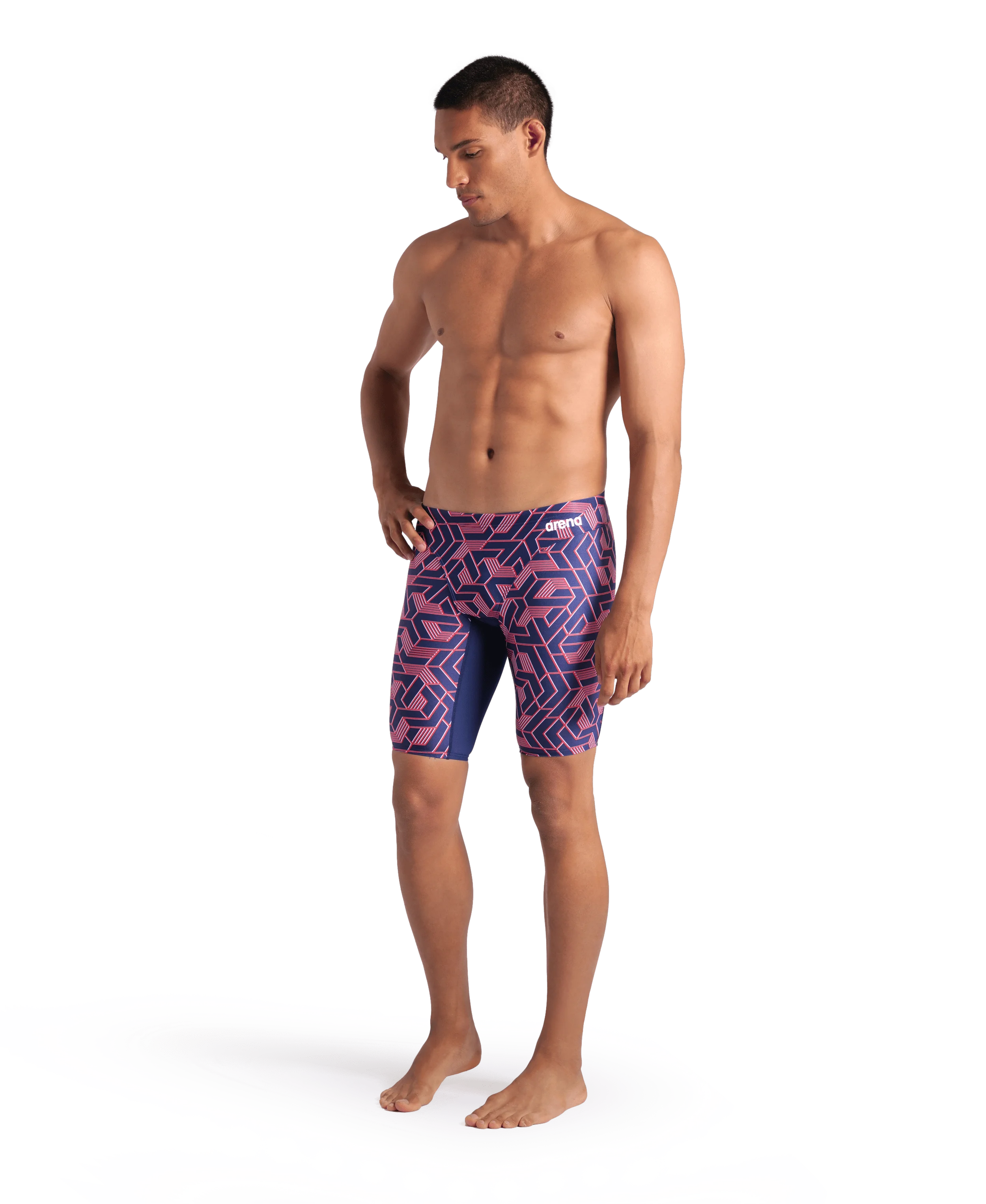 Arena Men Training Swim Jammers Escape