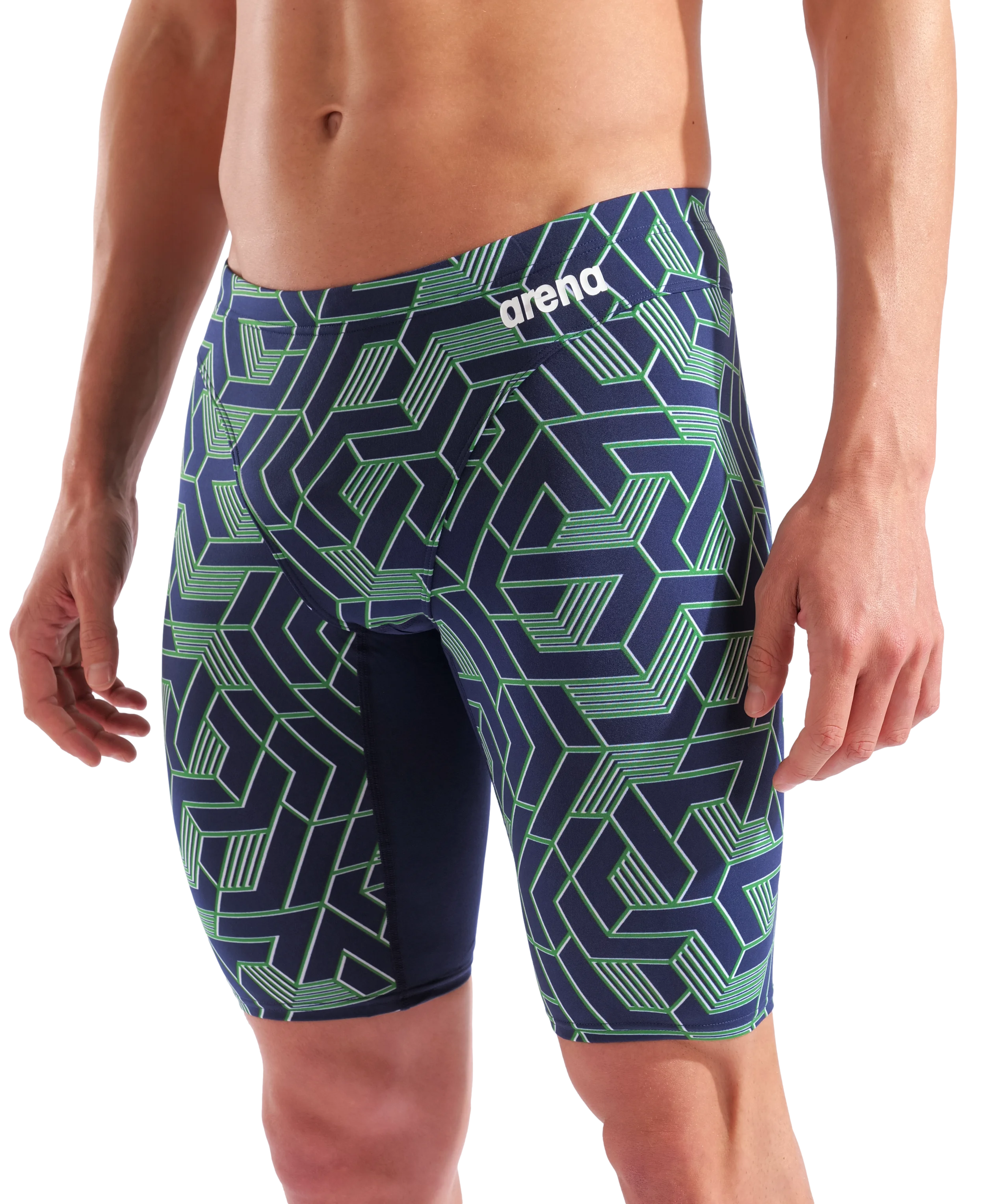 Arena Men Training Swim Jammers Escape