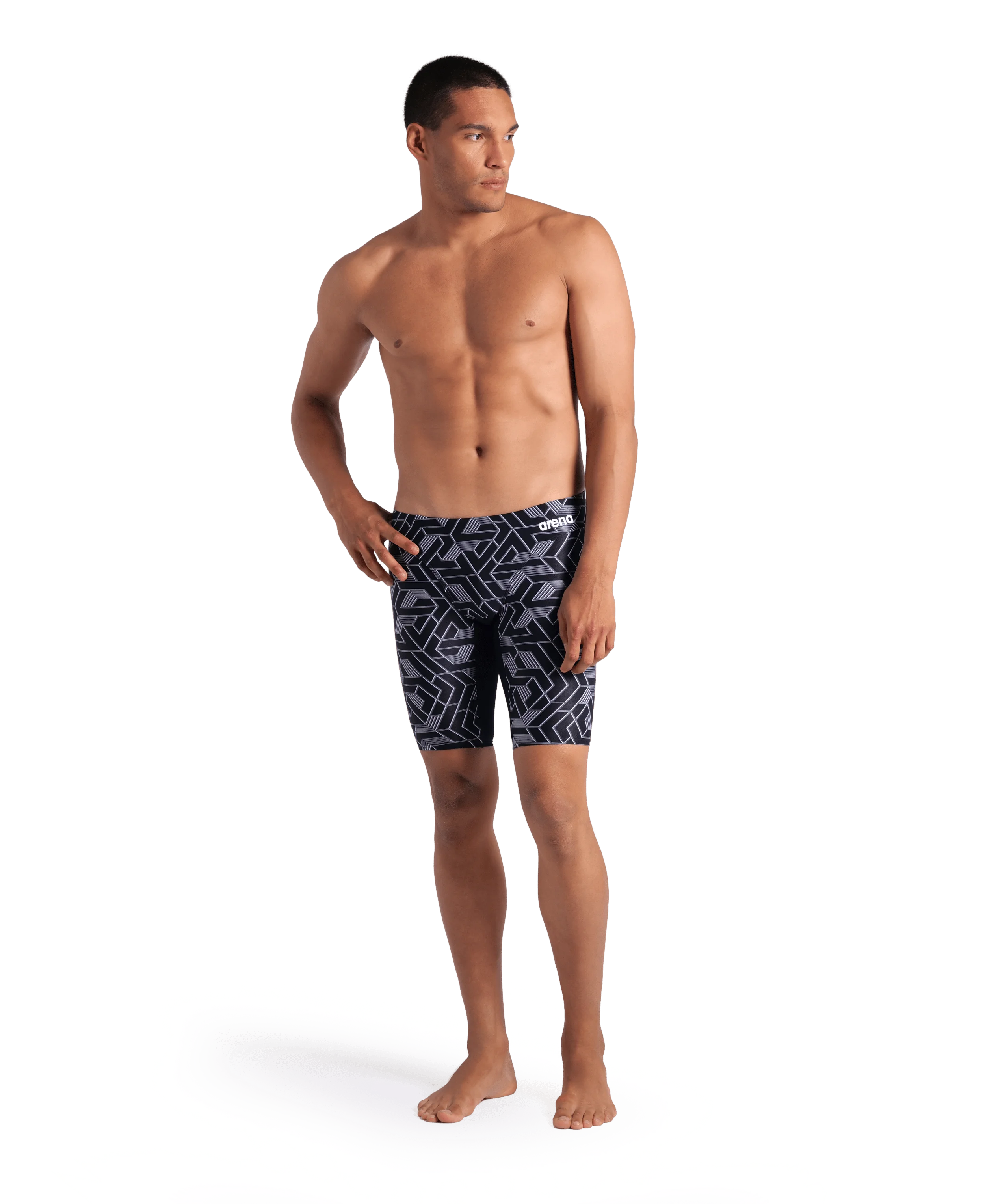 Arena Men Training Swim Jammers Escape