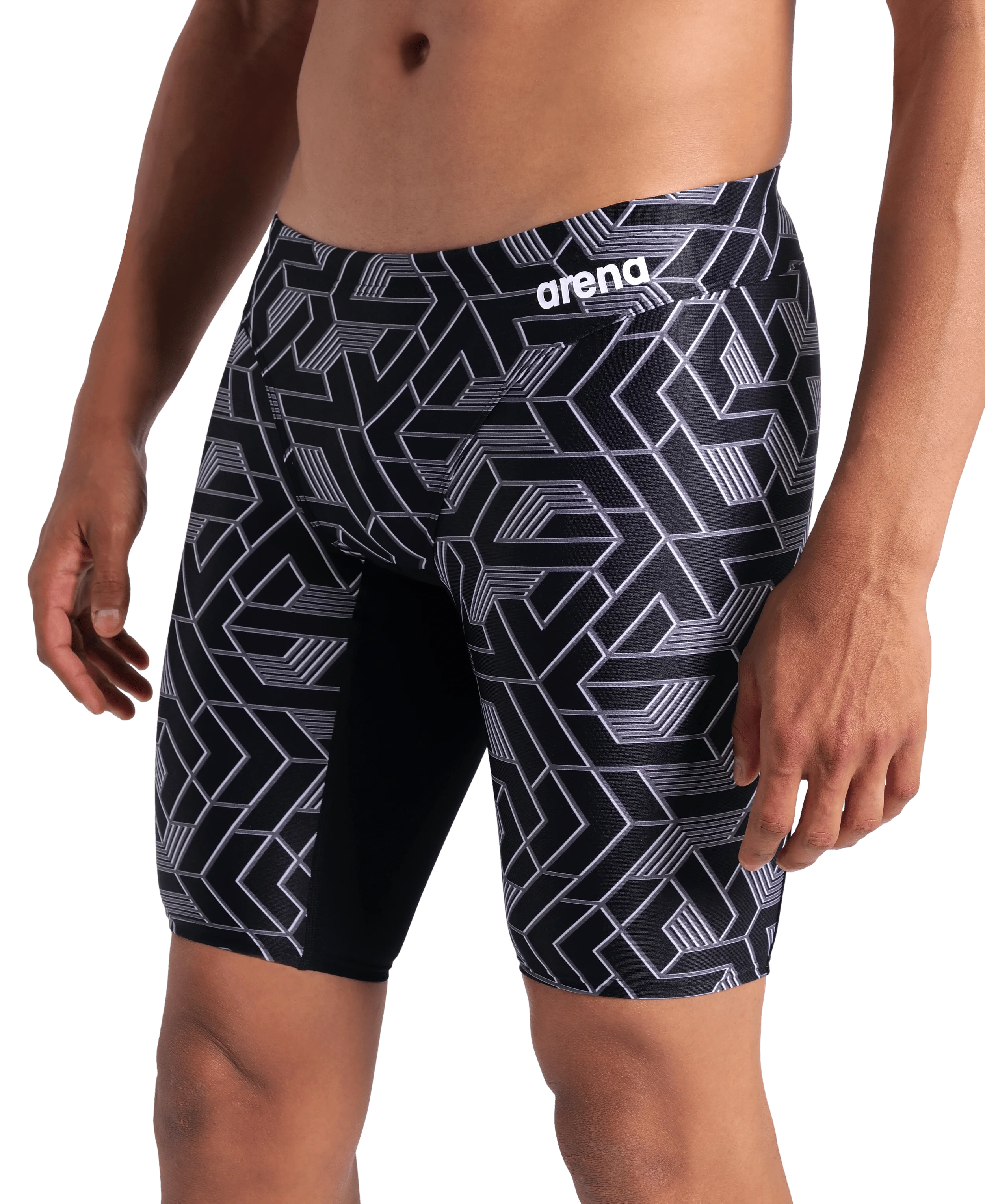 Arena Men Training Swim Jammers Escape