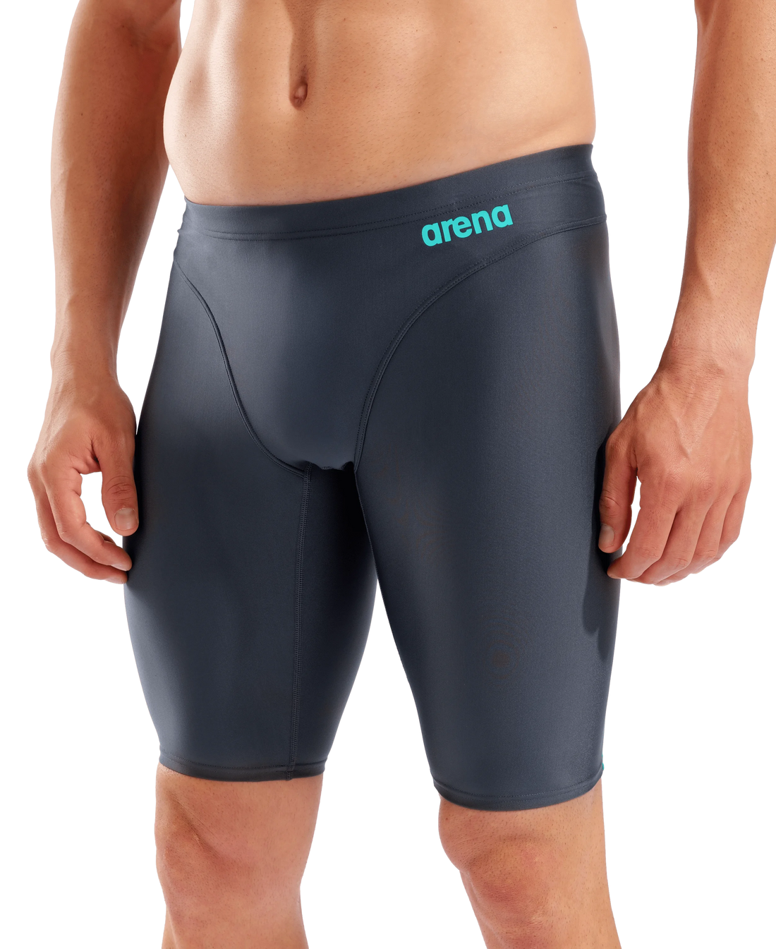 Arena Men Training Swim Jammers Hyperflow Asphalt