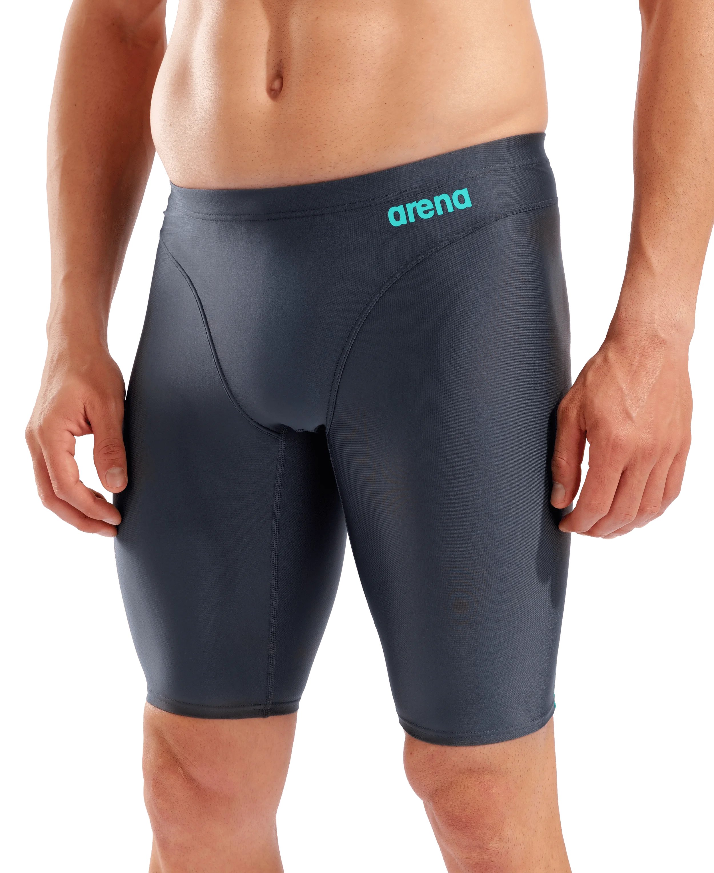 Arena Men Training Swim Jammers Hyperflow Asphalt