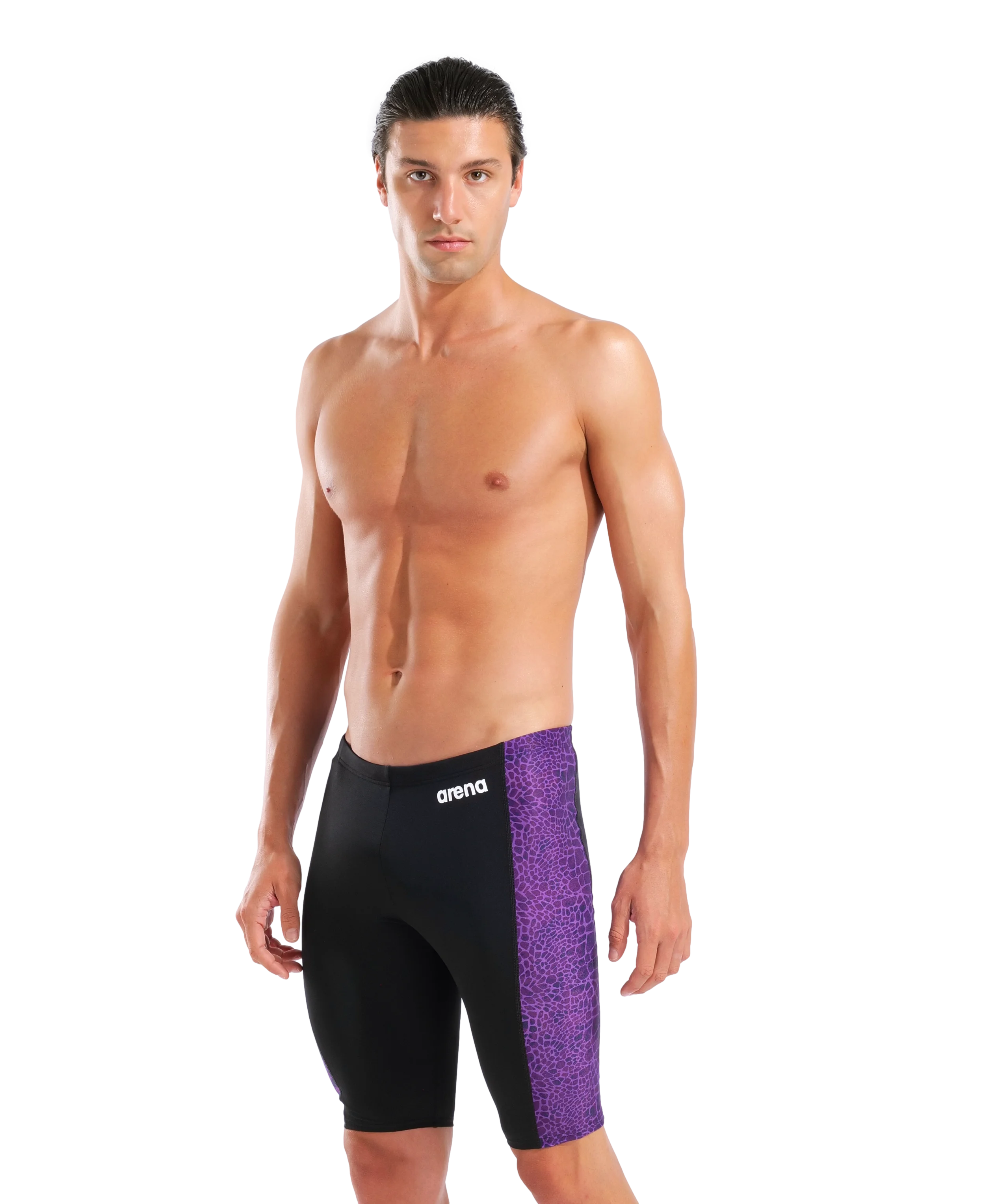 Arena Men Training Swim Jammers Snakeskin