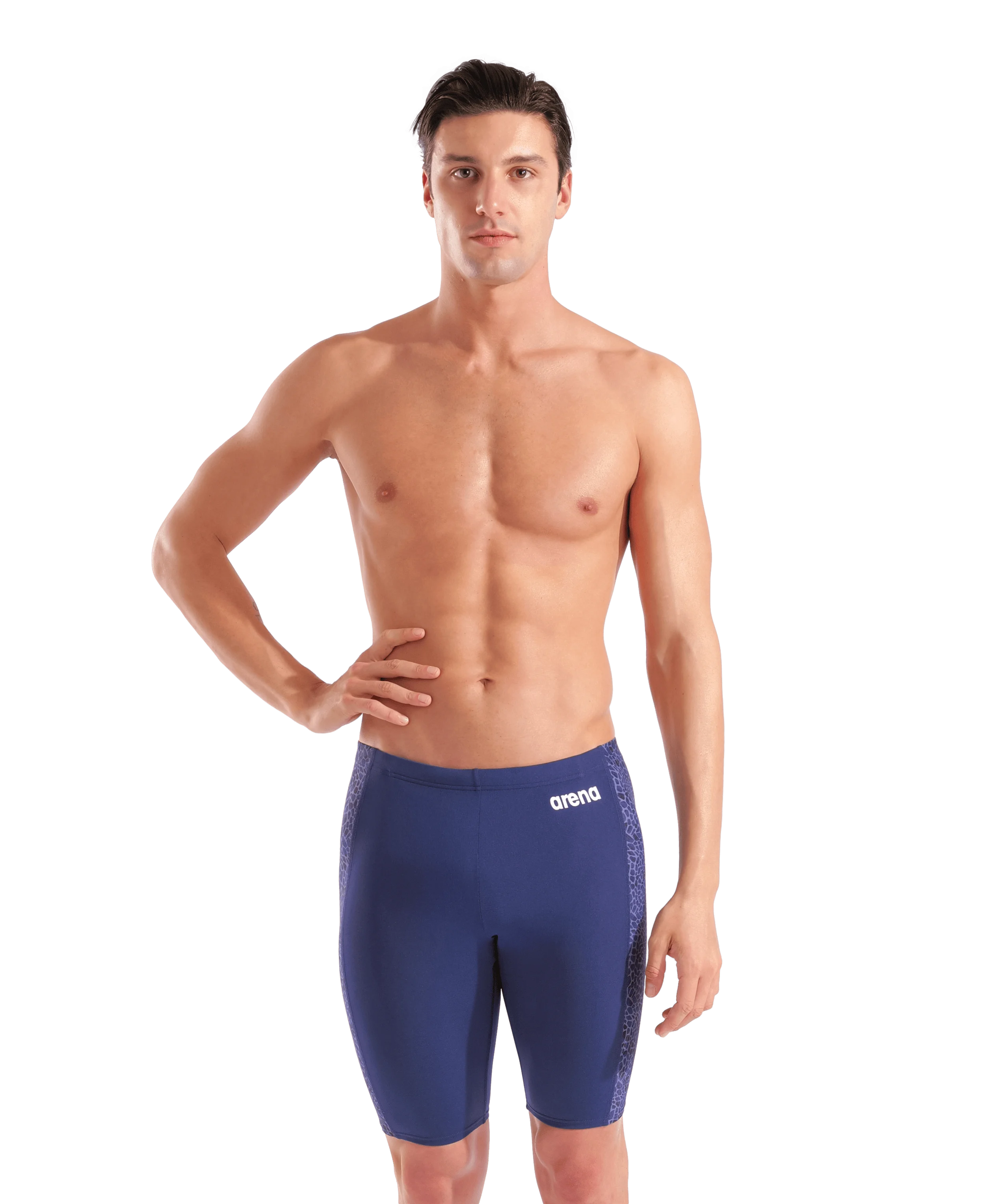 Arena Men Training Swim Jammers Snakeskin