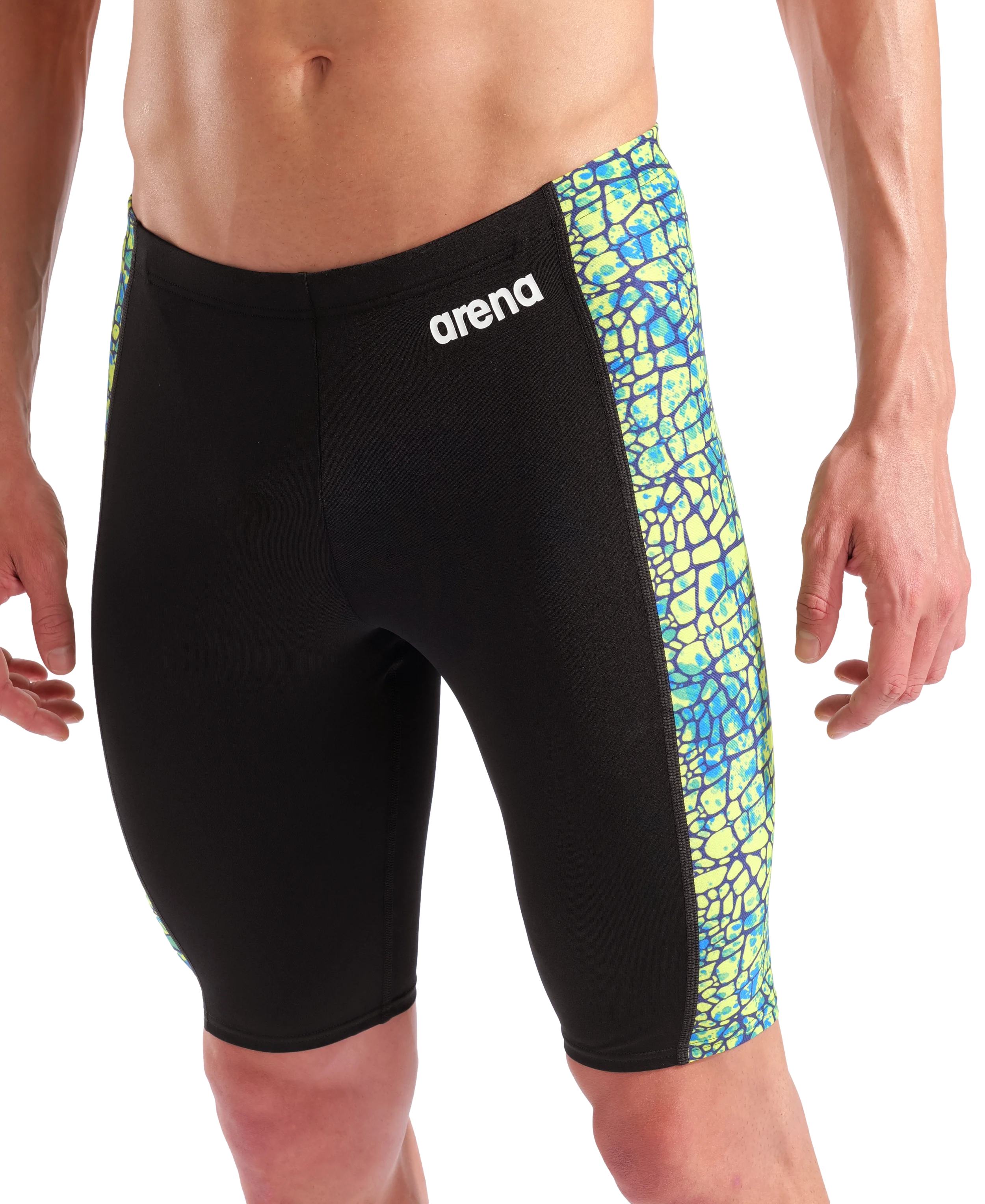 Arena Men Training Swim Jammers Snakeskin