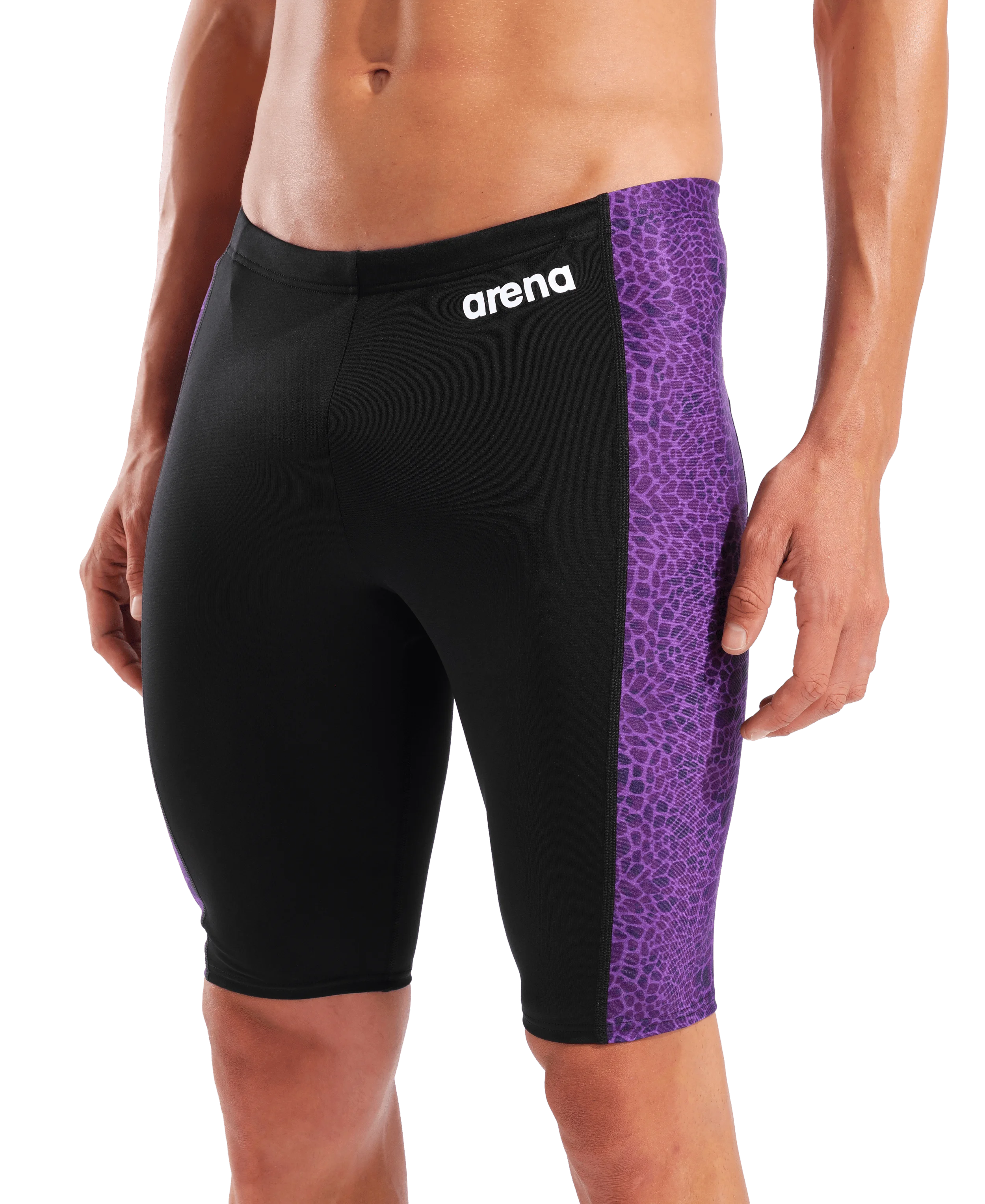 Arena Men Training Swim Jammers Snakeskin