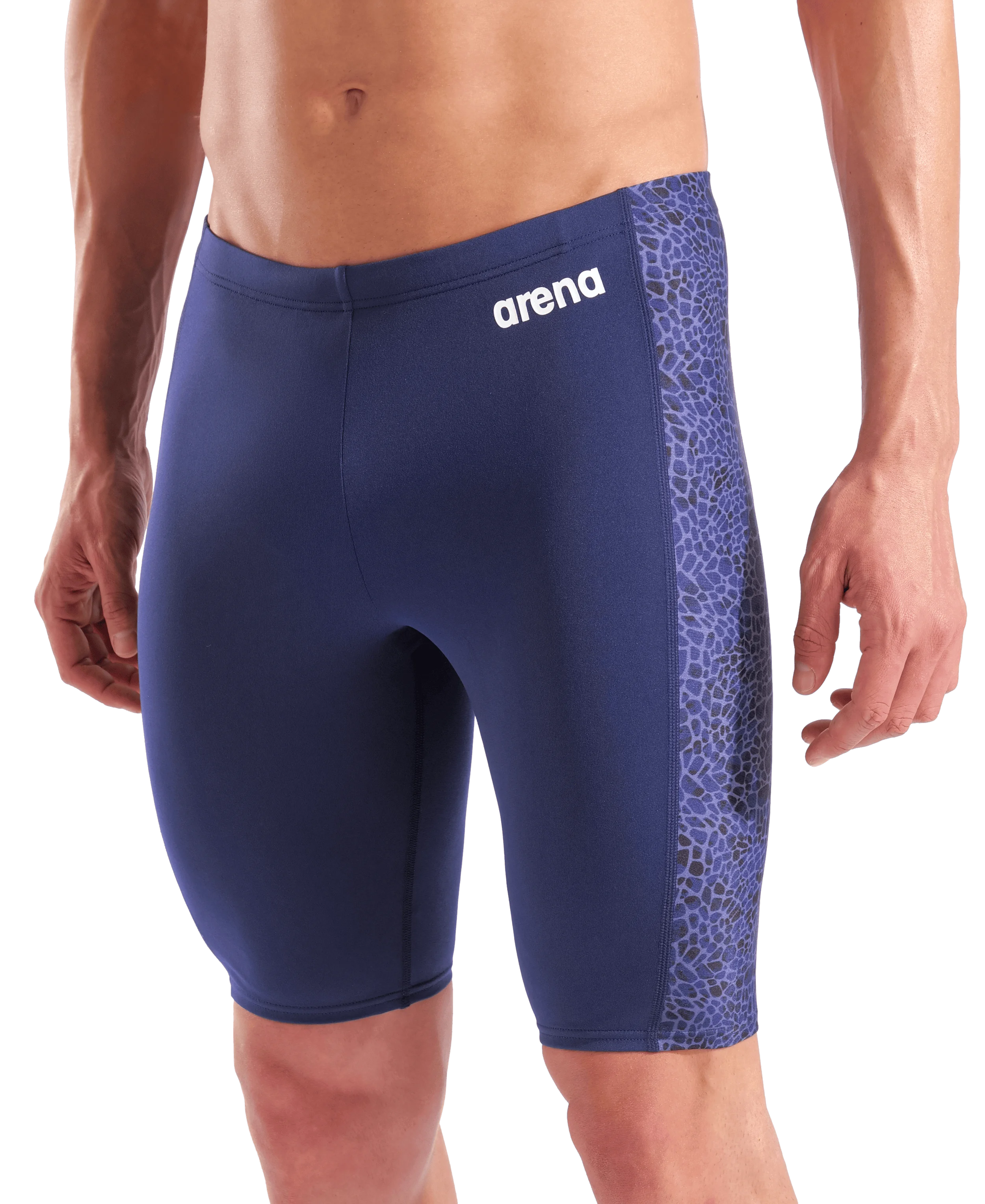 Arena Men Training Swim Jammers Snakeskin