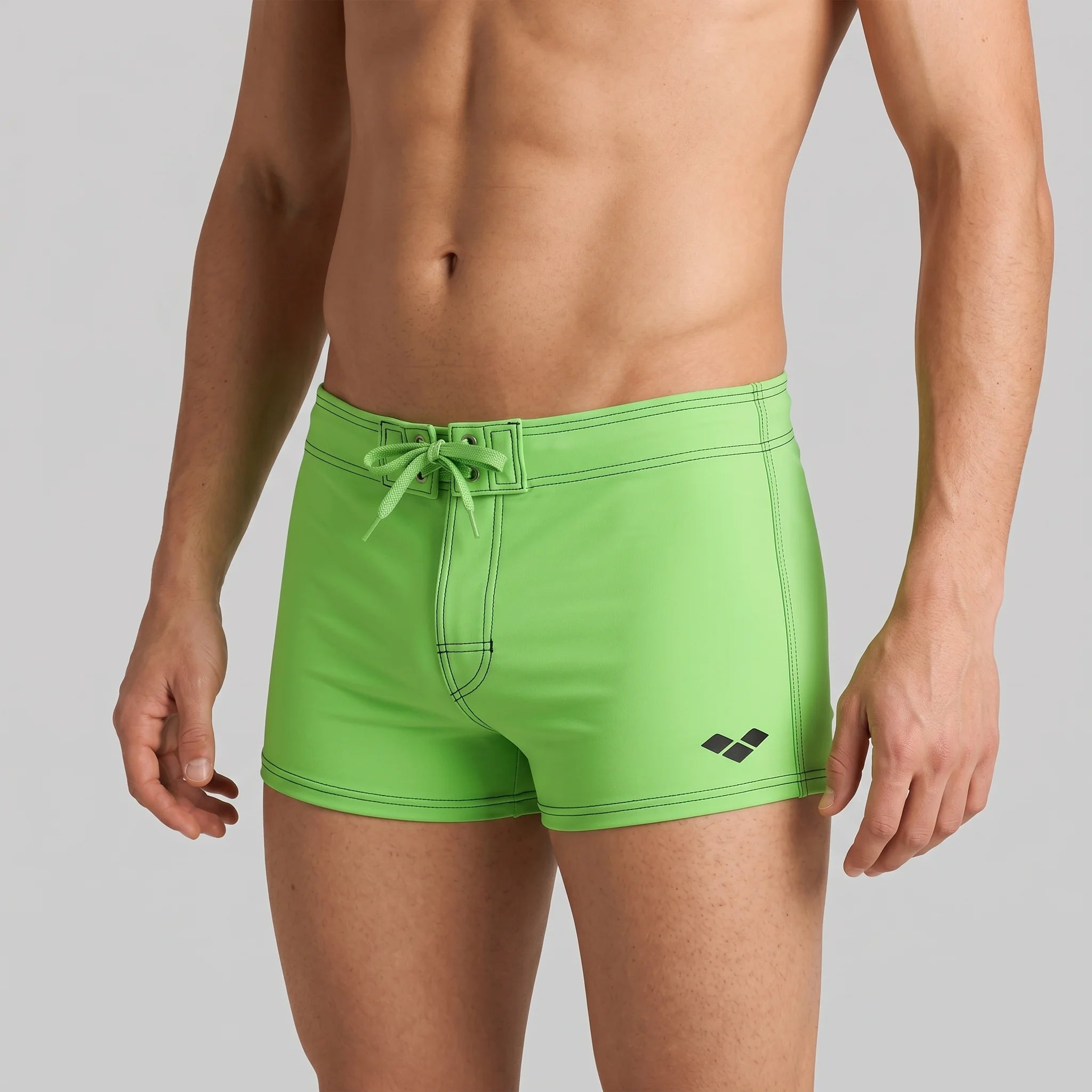 Arena Men Training Low Waist Swim Shorts Basolox 17cm