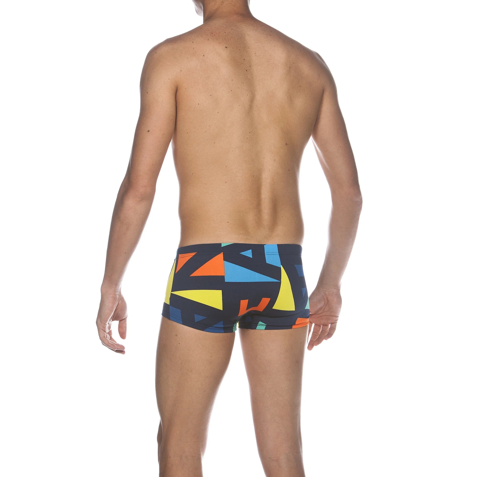 Arena Men Training Low Waist Swim Shorts Odense 17cm Navy Multi