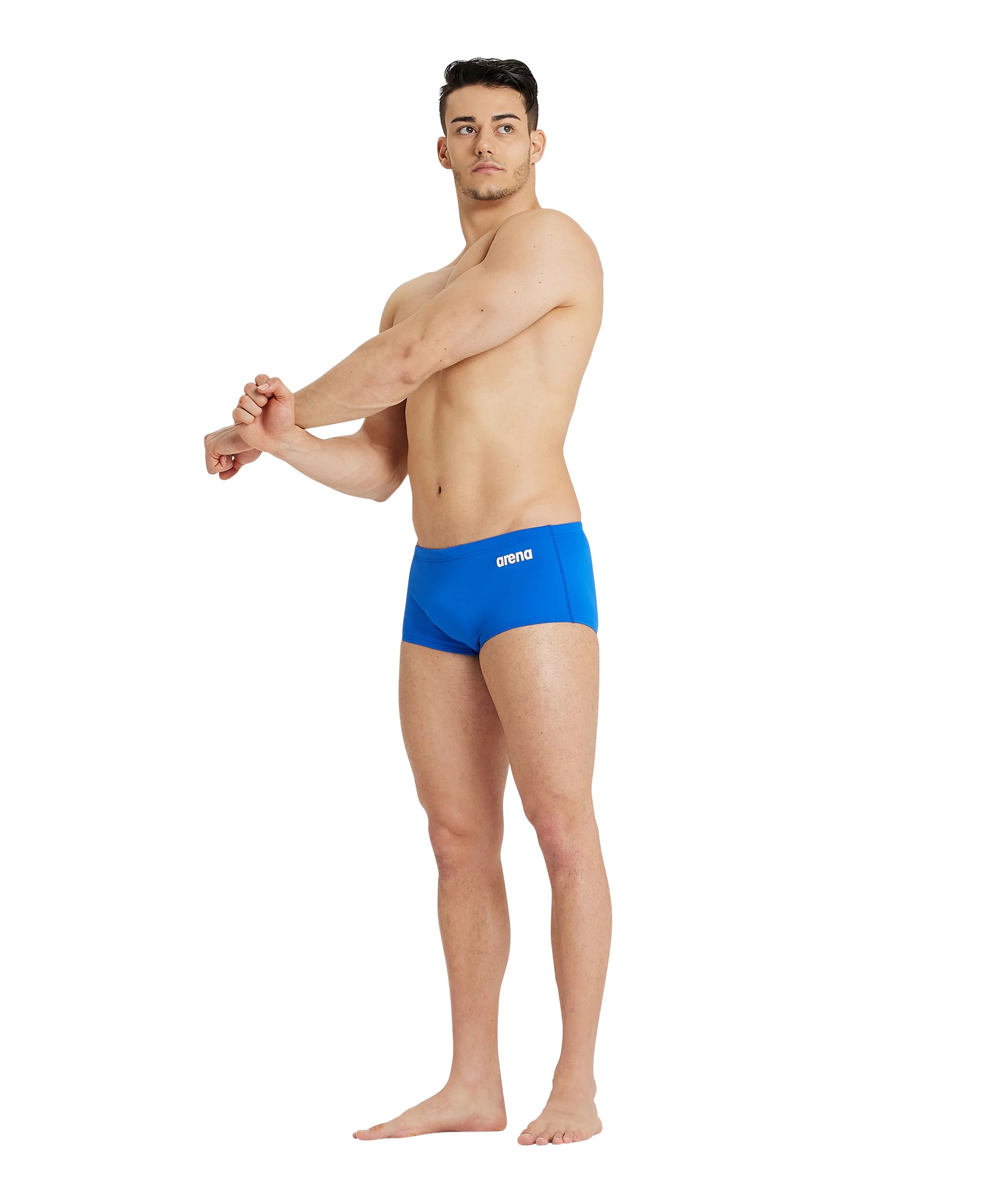 Arena Men Training Low Waist Swim Shorts Team Solid 17cm