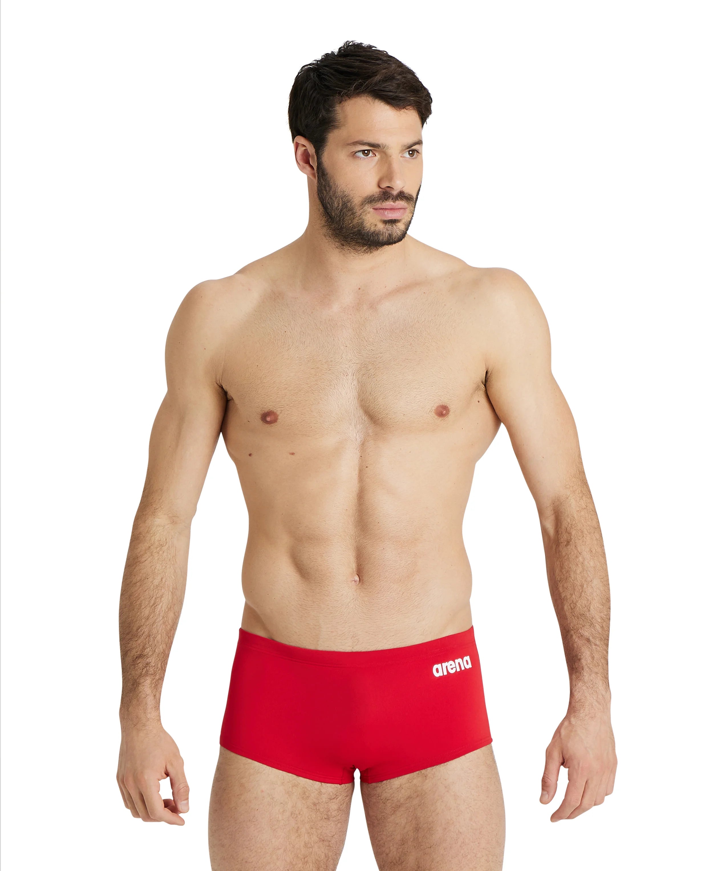 Arena Men Training Low Waist Swim Shorts Team Solid 17cm