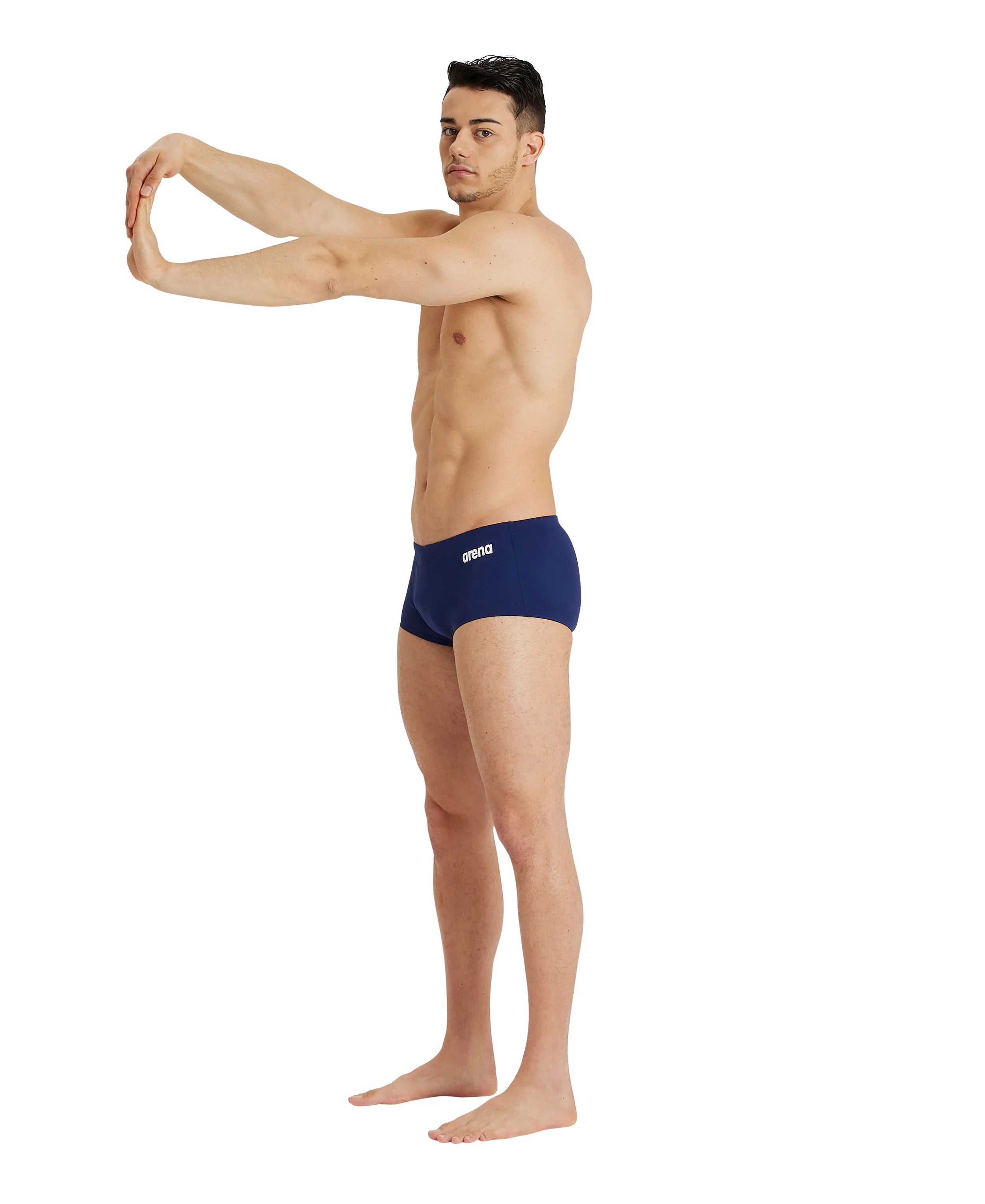 Arena Men Training Low Waist Swim Shorts Team Solid 17cm