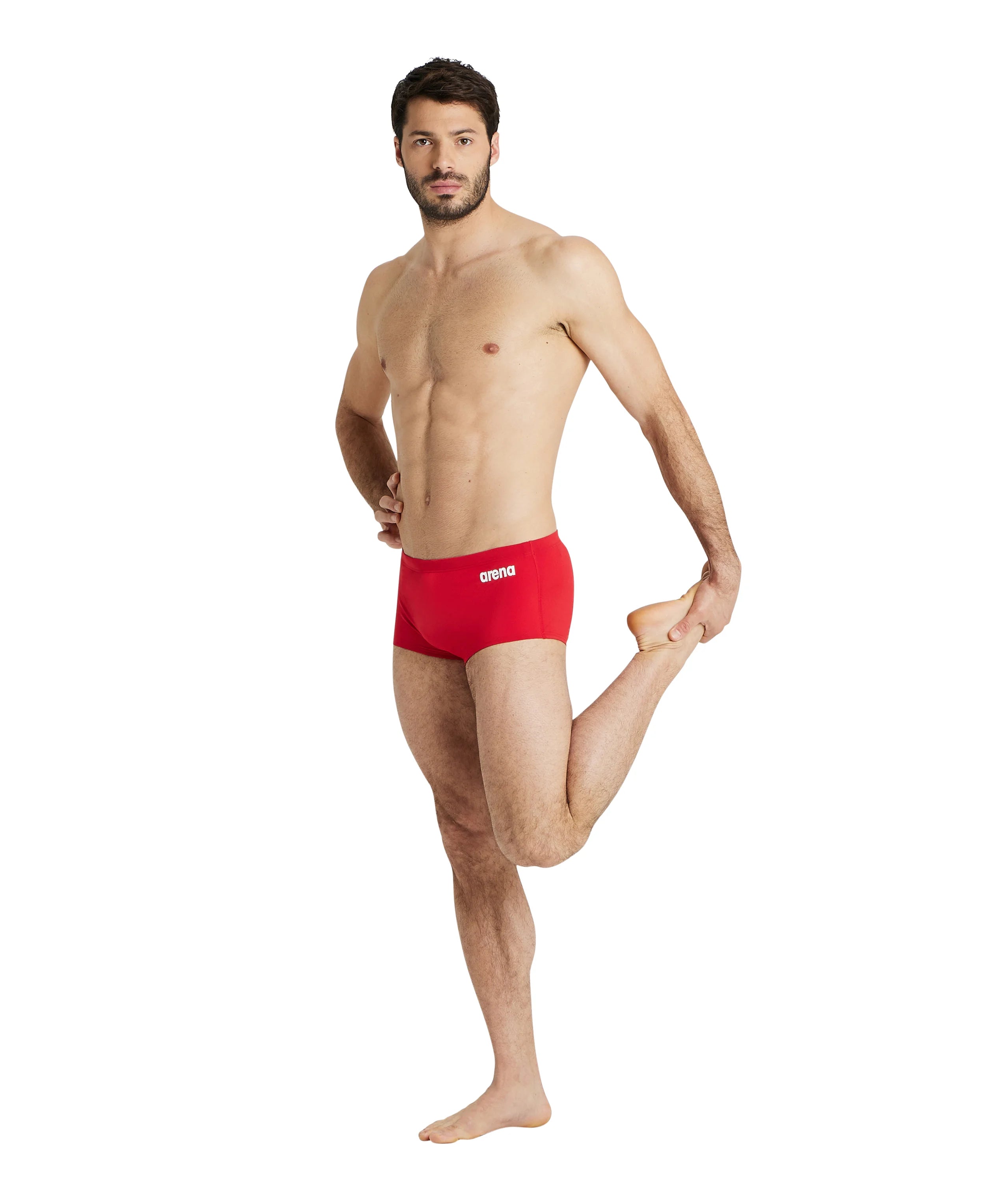Arena Men Training Low Waist Swim Shorts Team Solid 17cm
