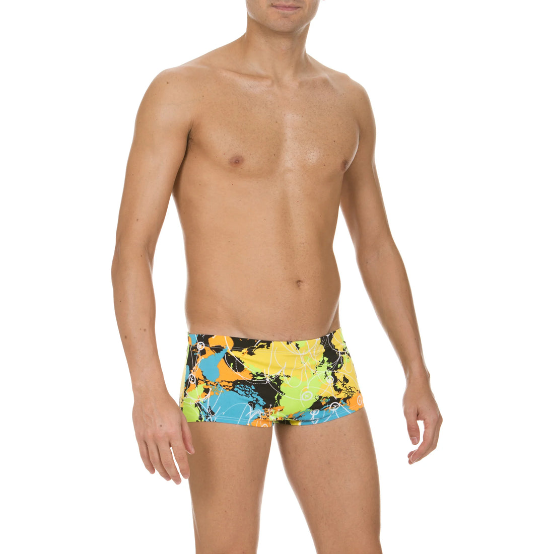 Arena Men Training Low Waist Swim Shorts Routes 17cm