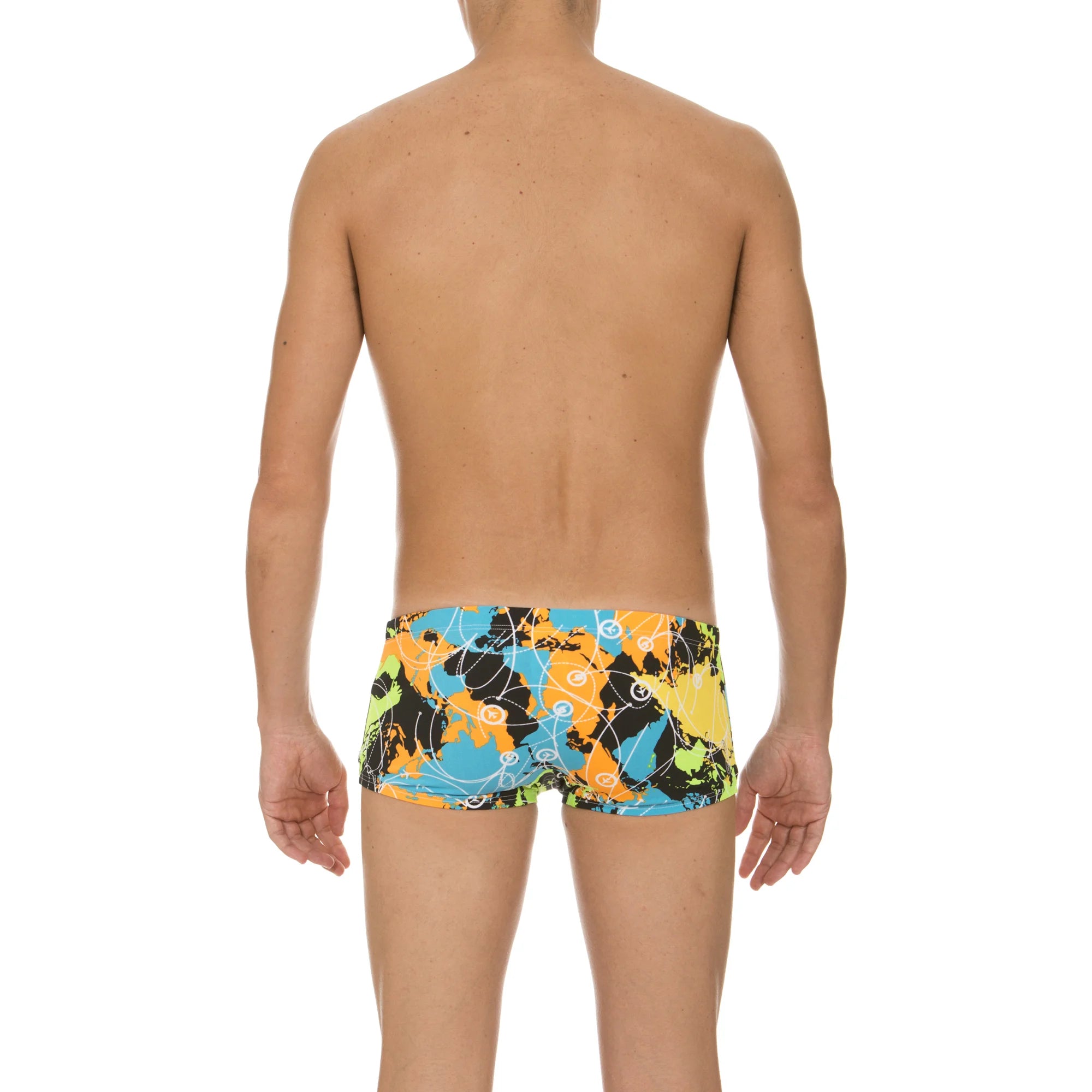 Arena Men Training Low Waist Swim Shorts Routes 17cm