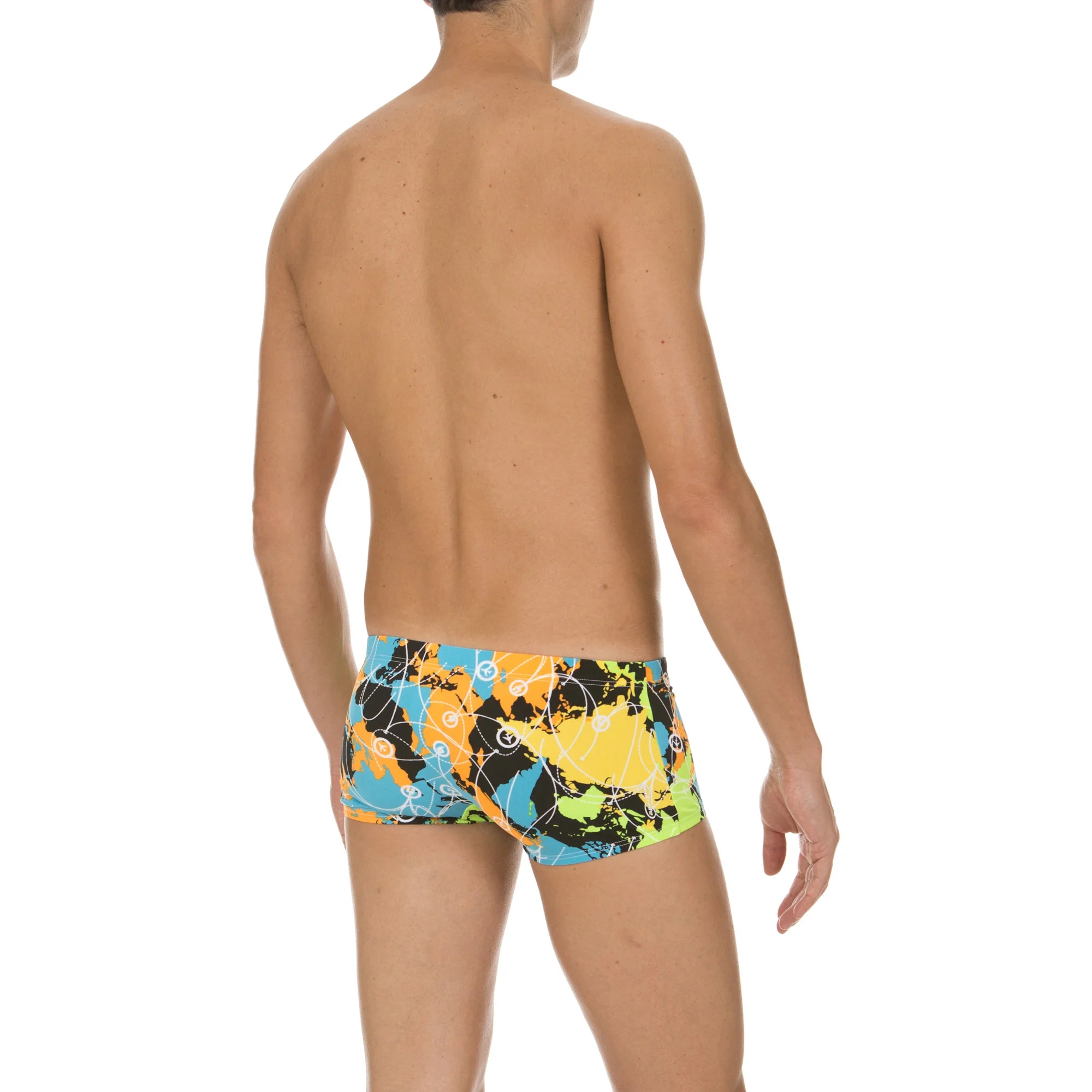 Arena Men Training Low Waist Swim Shorts Routes 17cm