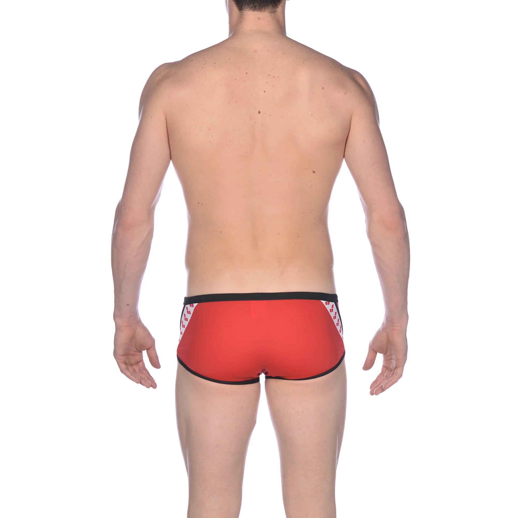 Arena Men Training Low Waist Swim Shorts Team Stripe 17cm