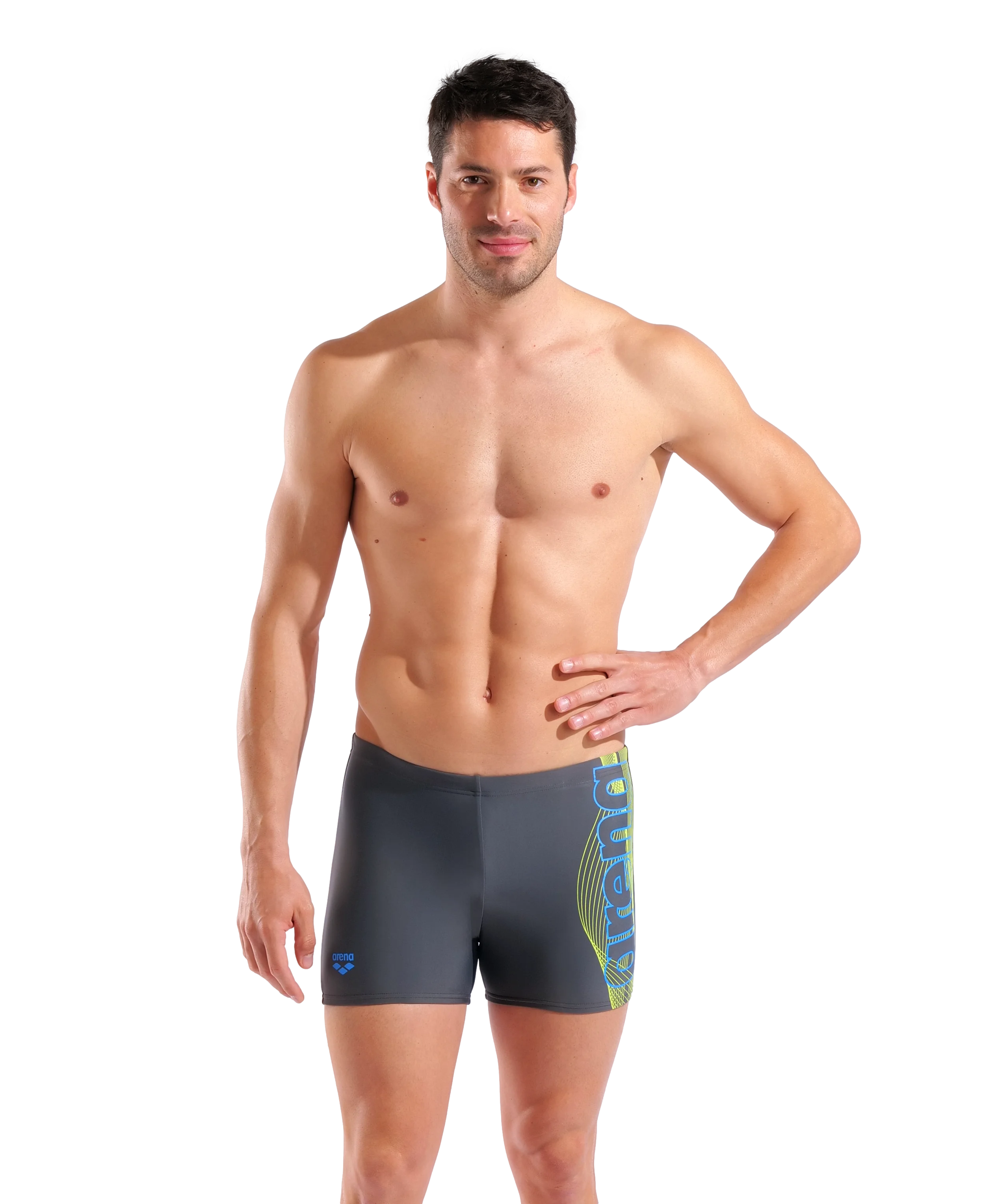 Arena Men Training Swimwear Short Basic Recycled Fabric Length 27cm