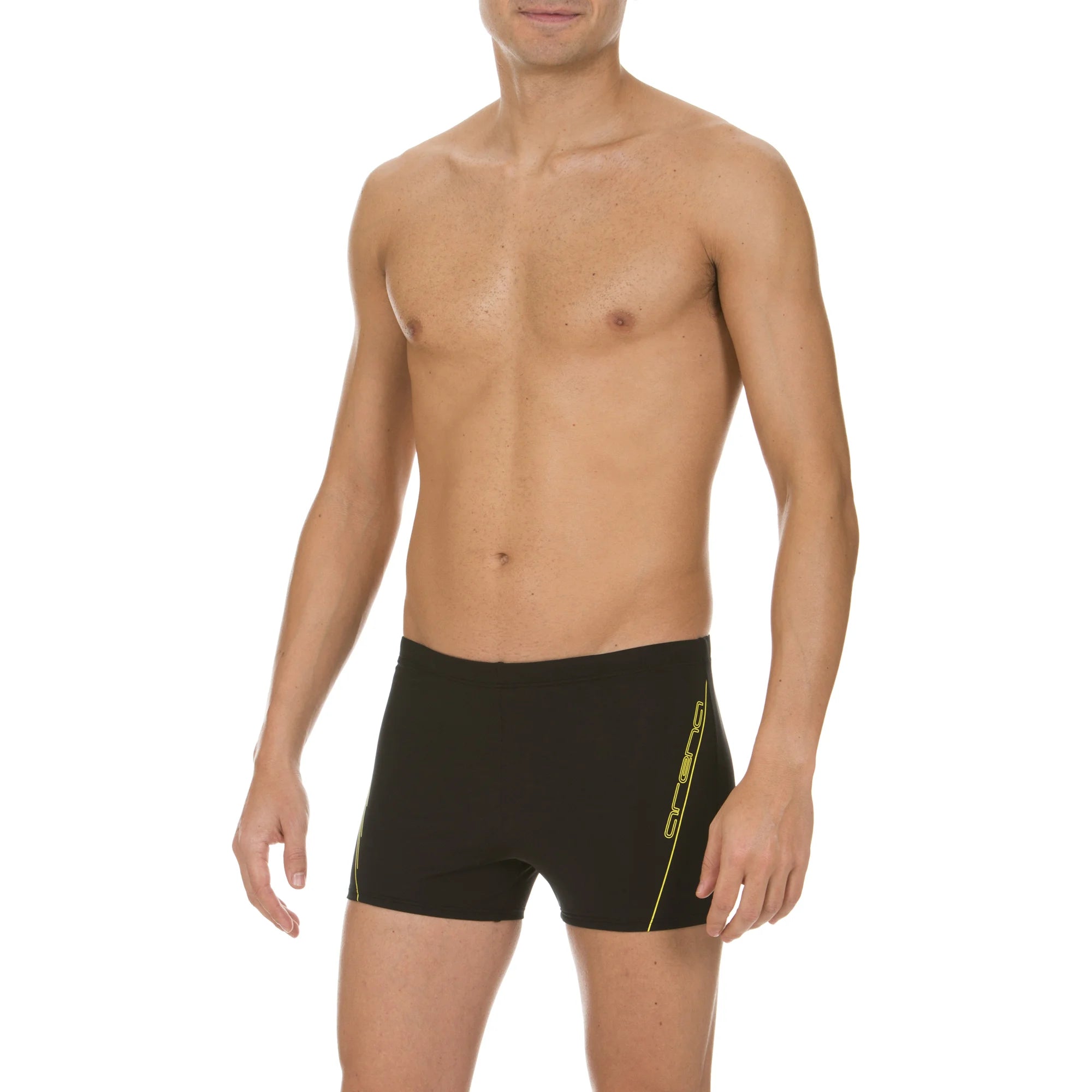 Arena Men Training Swim Shorts Flicts Soft Green 27cm