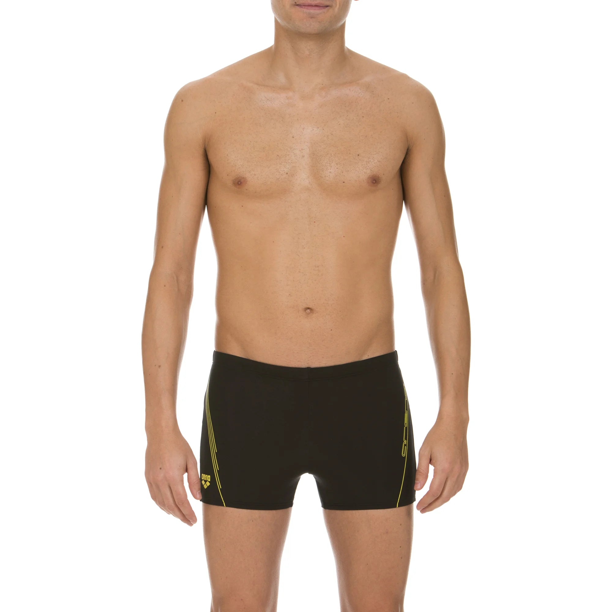 Arena Men Training Swim Shorts Flicts Soft Green 27cm