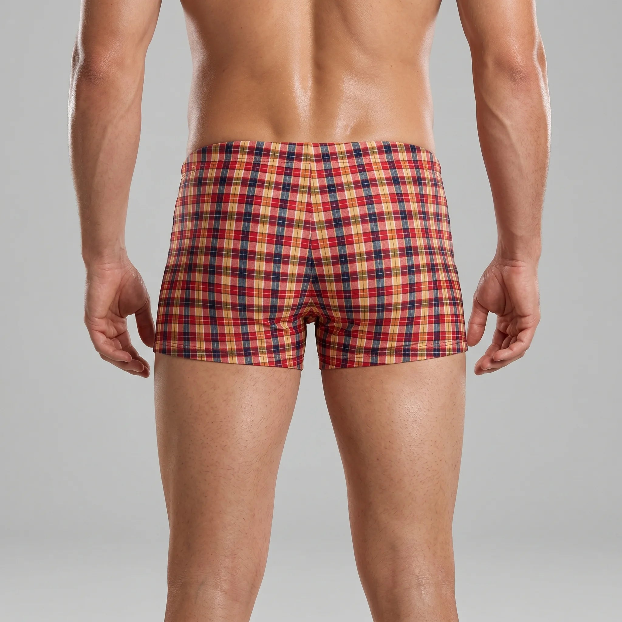 Arena Men Training Swim Shorts Kalen Aurora Red 23cm