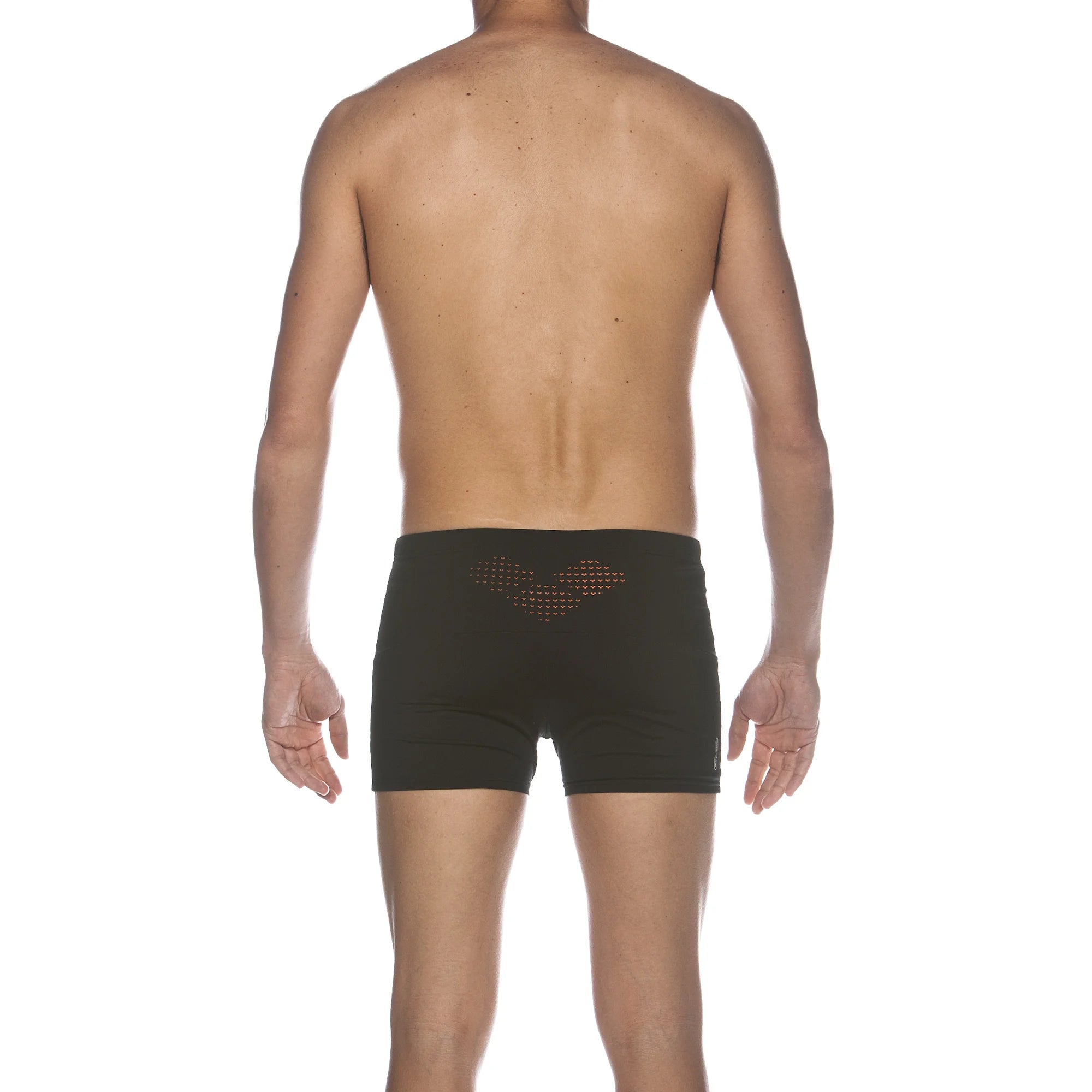Arena Men Training Swim Shorts Myre Black Mango 27cm